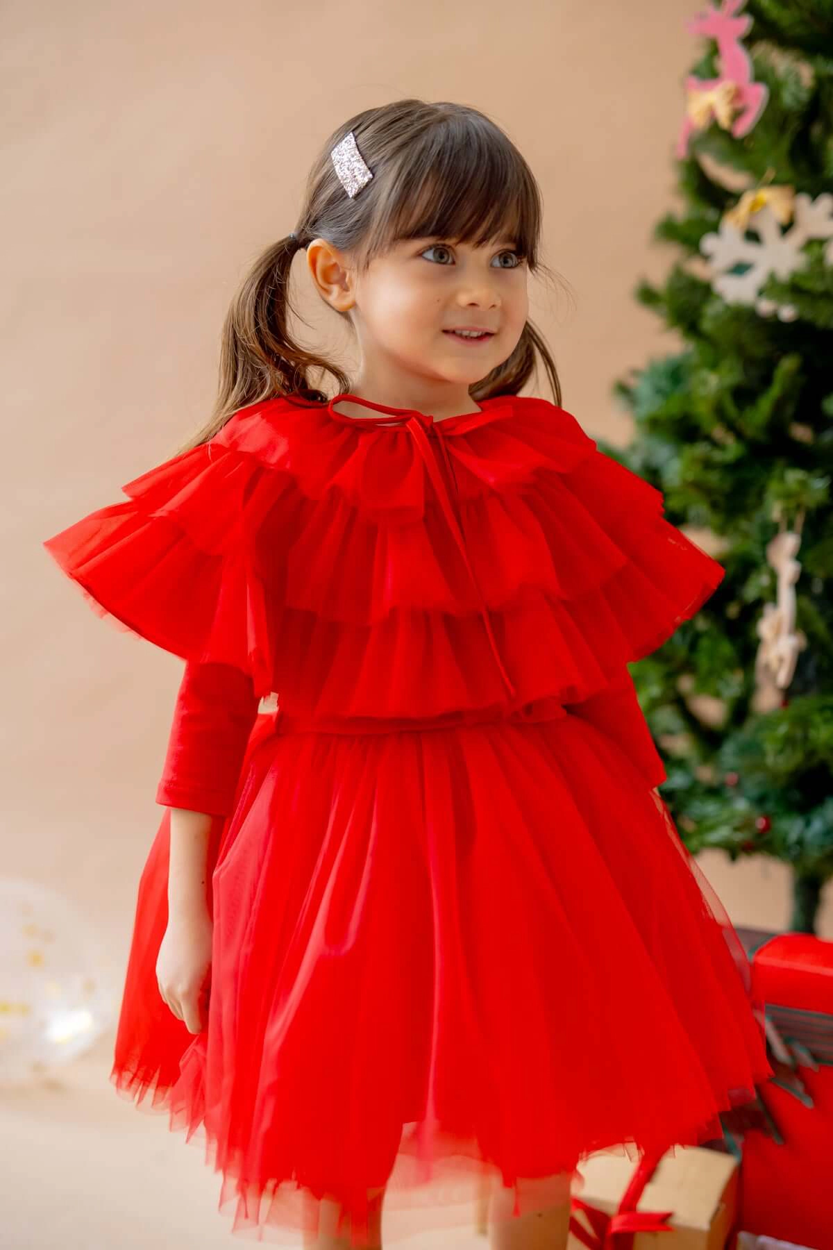 Mini Celebrities Girls Red Love Dress Set