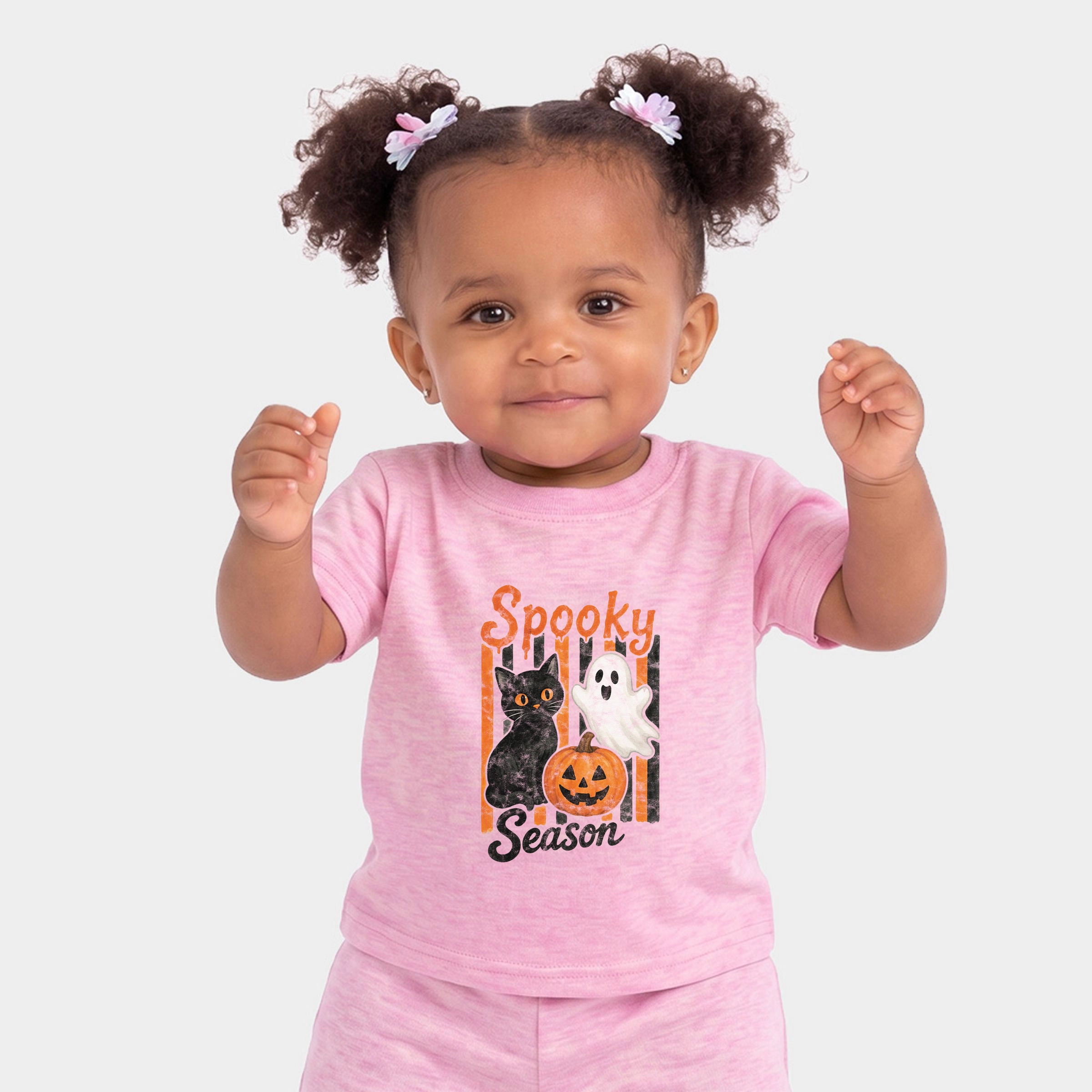 The Juniper Shop - Infant Jogger Pant Crew Set Spooky Season Characters