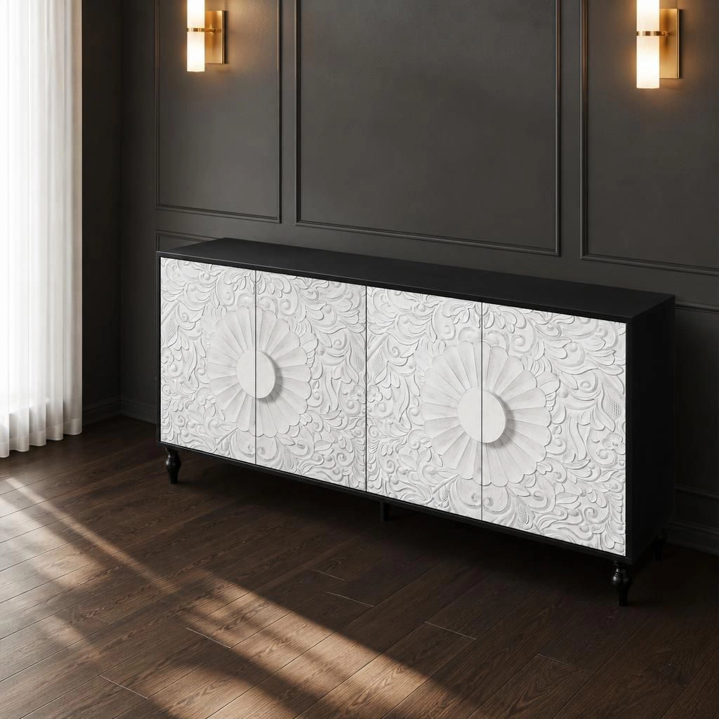 GOODSILO Large Capacity Freestanding Storage Cabinet