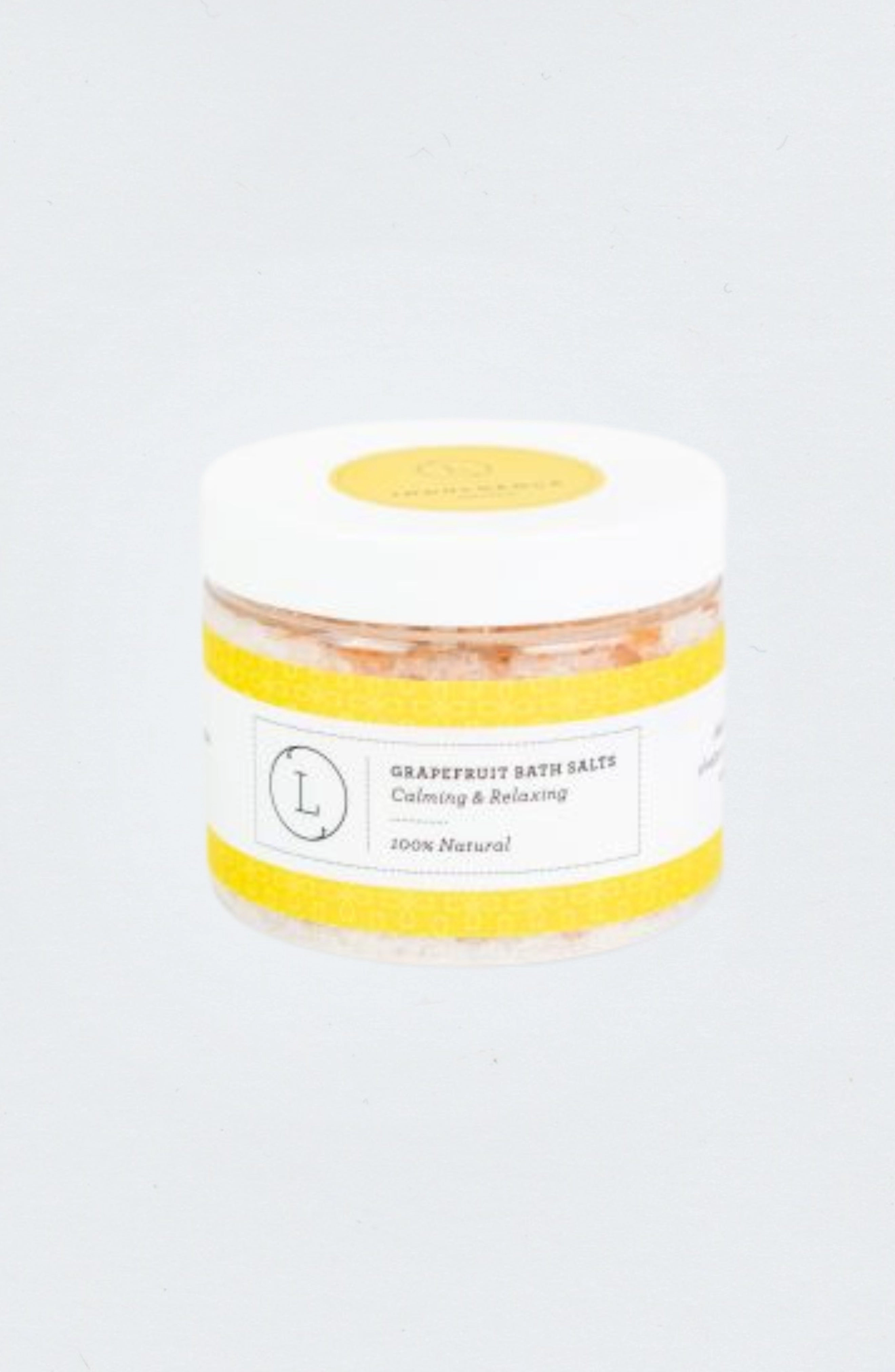 Lizush Grapefruit Natural Bath Salt Soak - Dead Sea, Epsom & Himalayan Salts