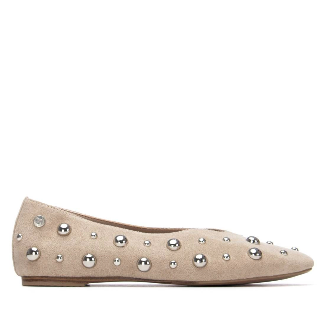 XTI Microfiber Pointed-Toe Sandals Lightweight Closed-Toe Womens Shoes