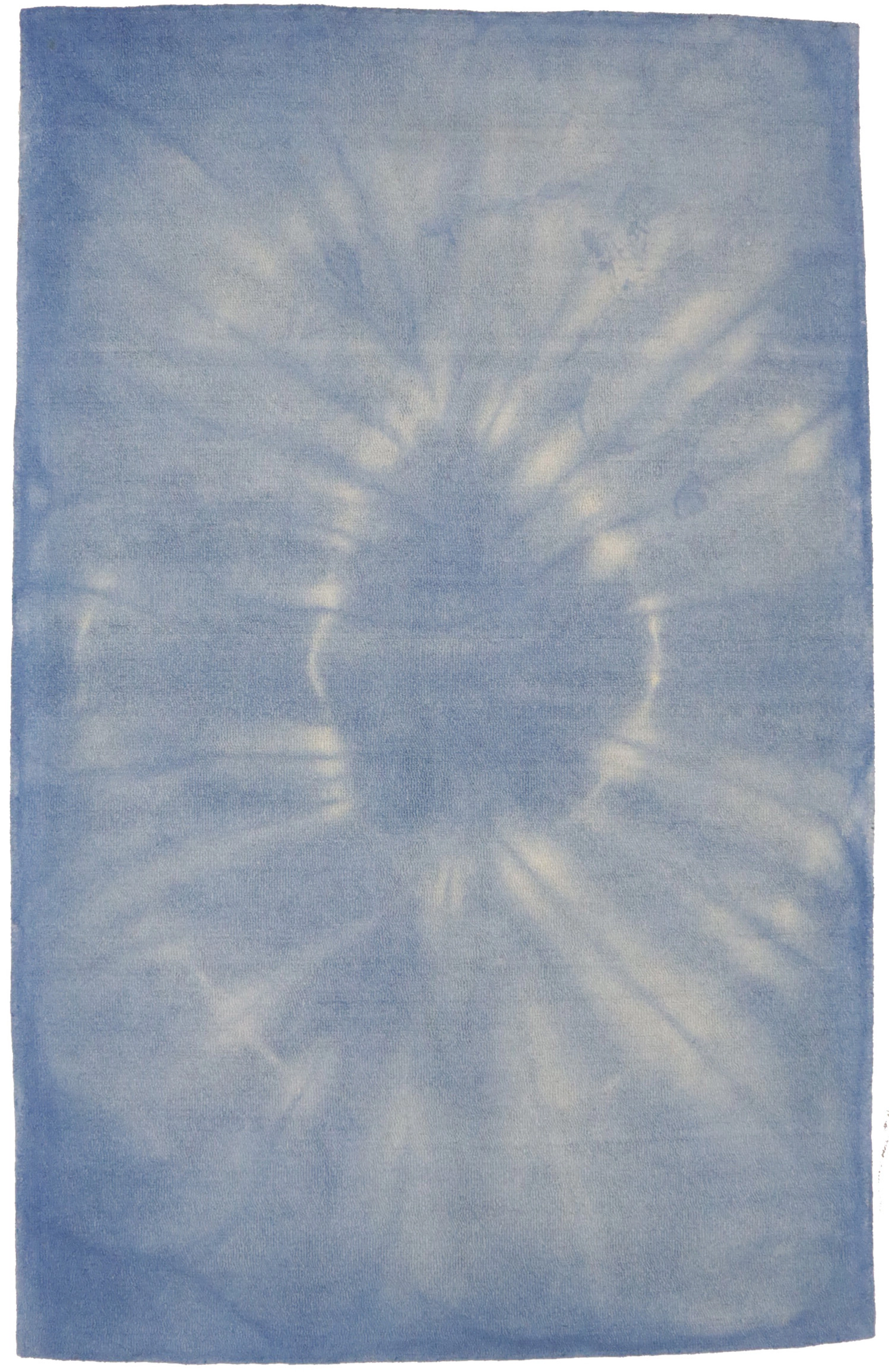 Magic Rugs 5'0 X 8'0 Hand-Tufted Tie-Dye Modern Wool Rug