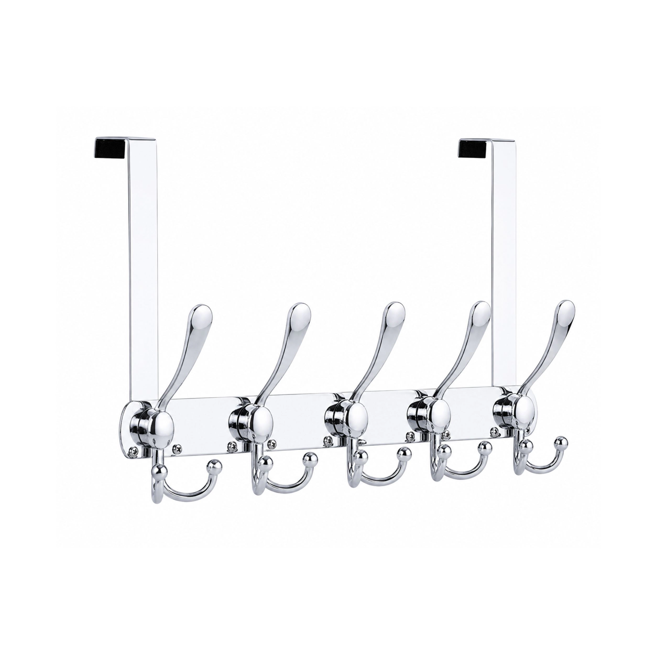 Stock Preferred Over Door Hook 2.0 Heavy Duty Stainless Steel 5 Tri Hanger Rack