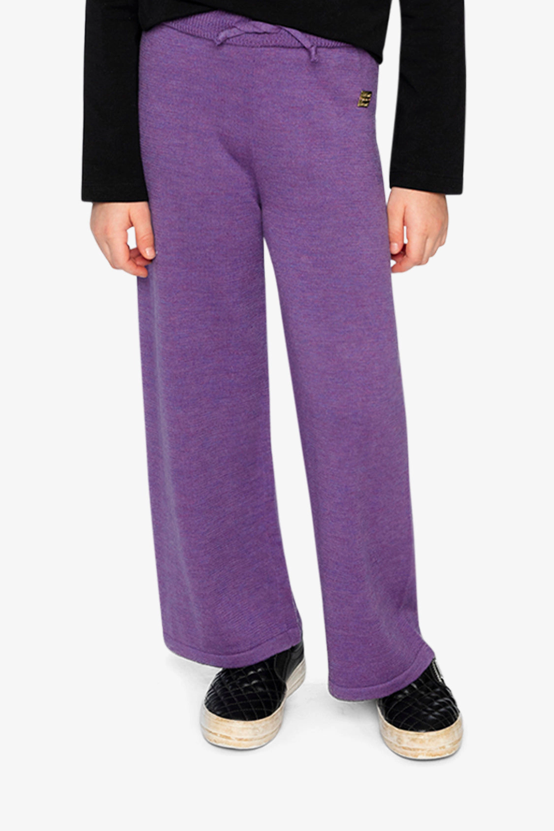 Deux par Girls Knitted Wide Leg Pants