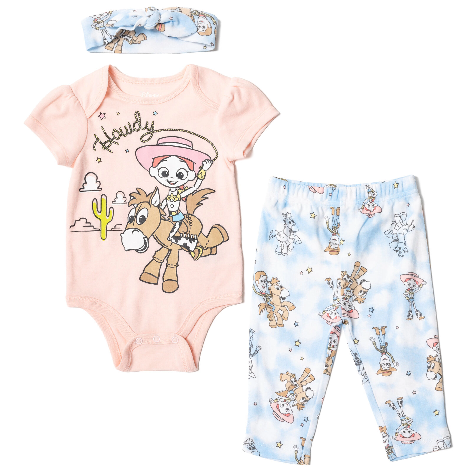 Disney Baby Girls' Bodysuit and Pants Set