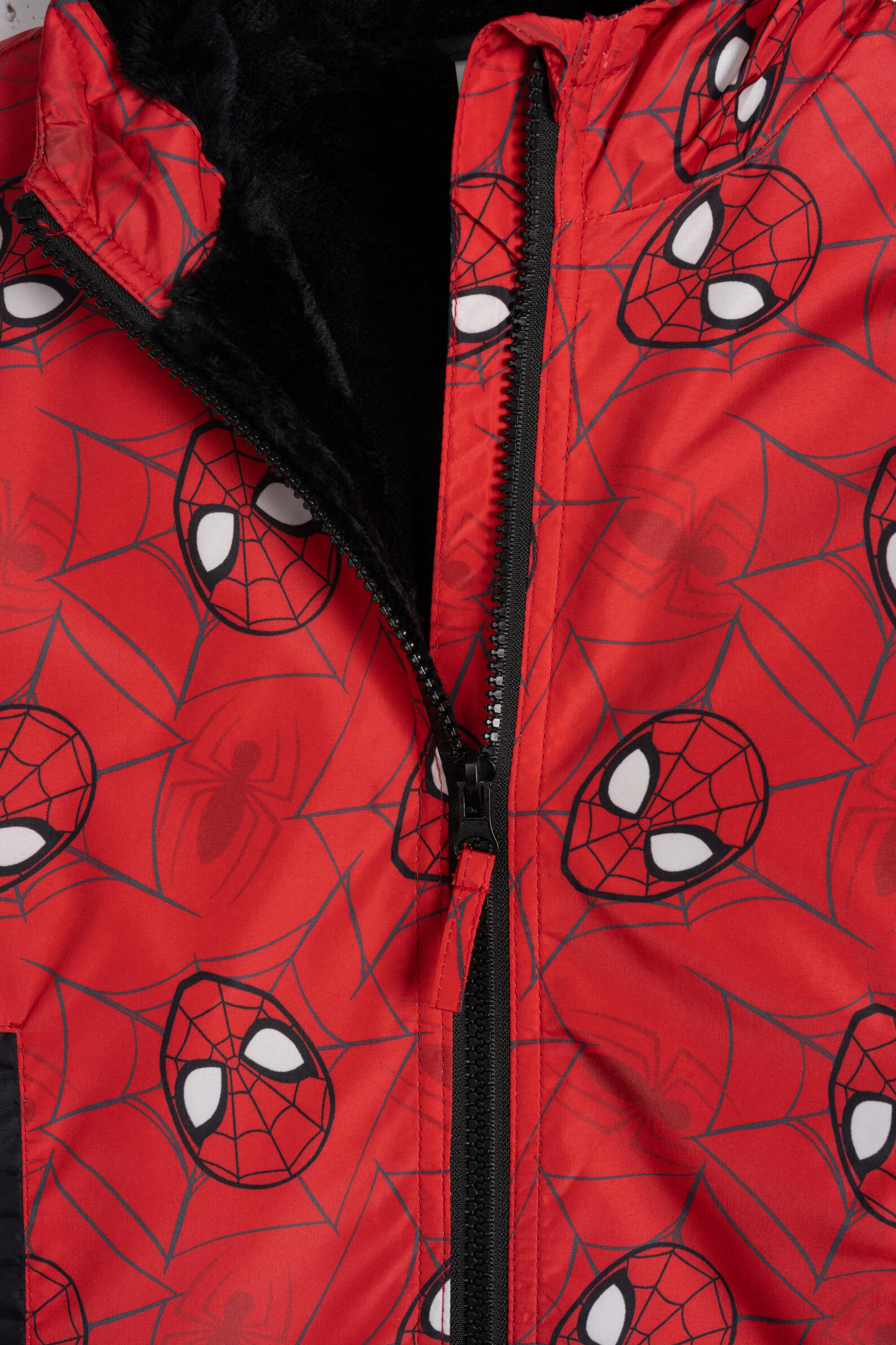 Marvel Spider-Man Boys' Zip-Up Hooded Jacket