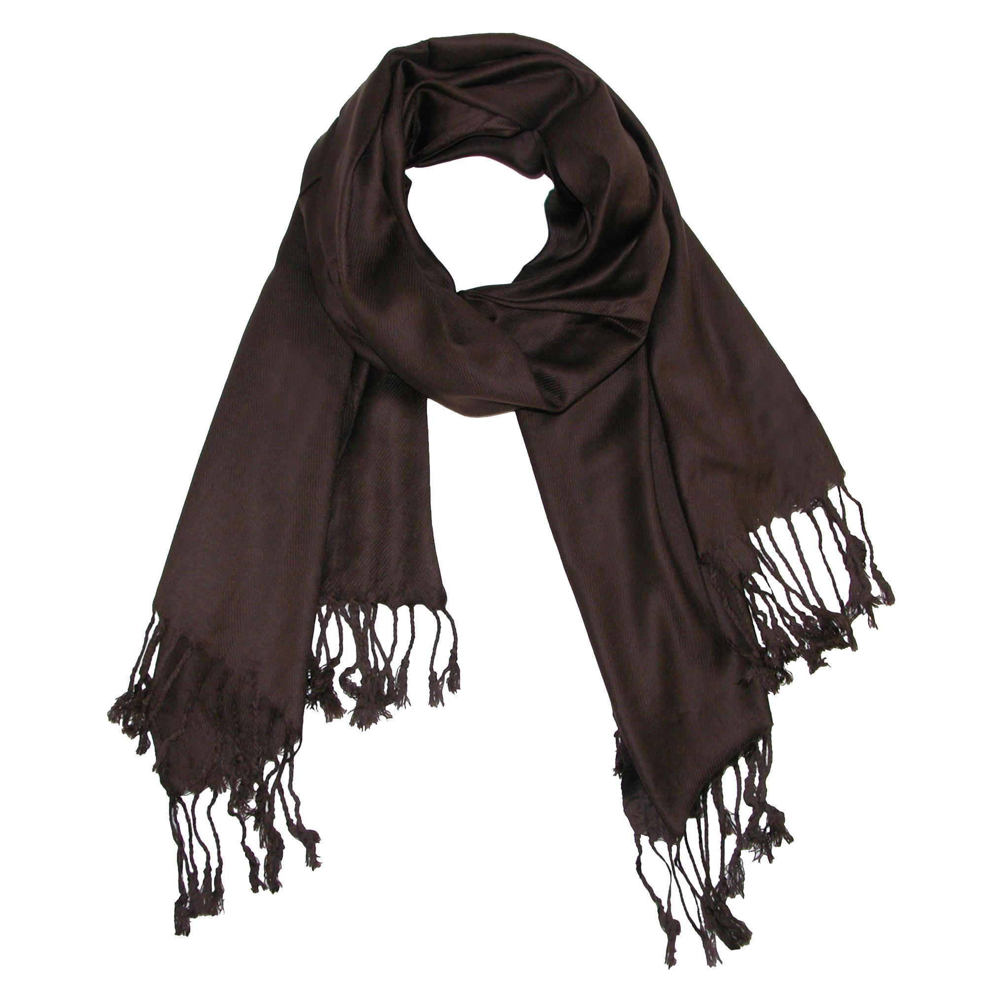 CTM Women's Classic Pashmina Style Shawl Wraps