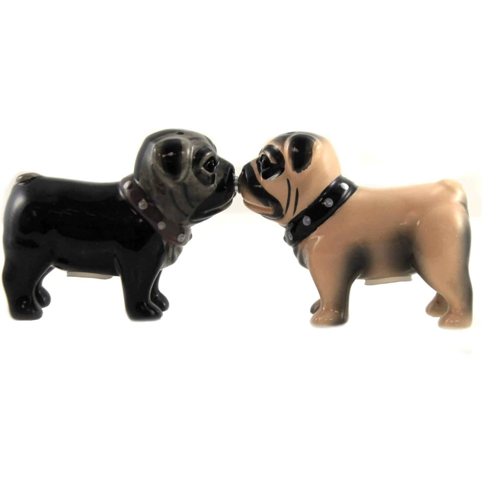 Pacific Giftware Puppy Little Love Pug Ceramic Magnetic Salt and Pepper Shakers