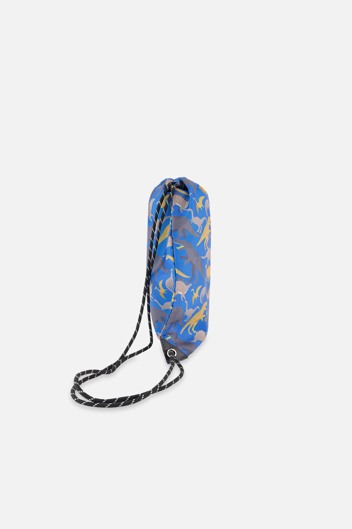 Deux par Deux Boys Lightweight Dinosaur Print Drawstring Bag