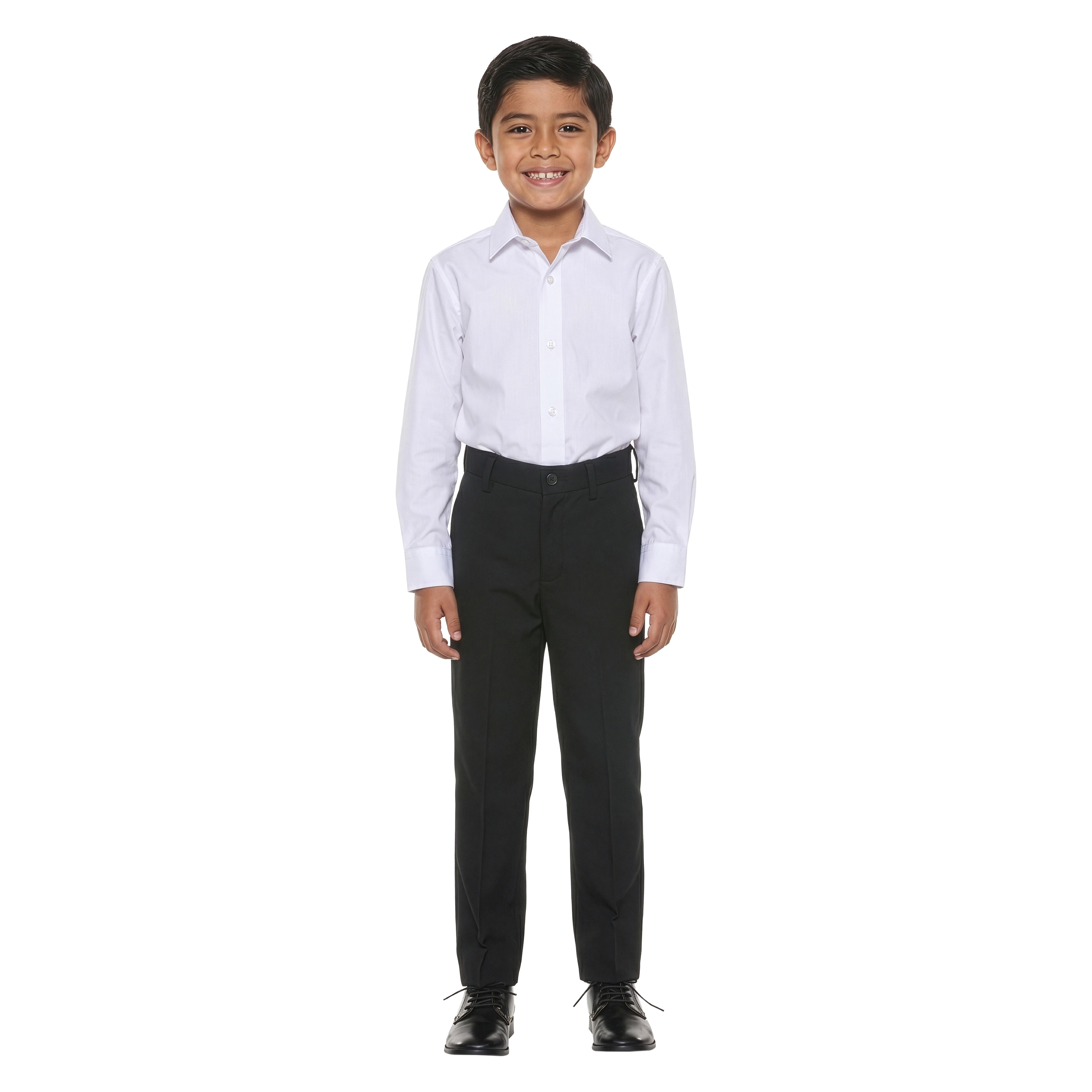 ZG Little & Big Boys Tailored Fit Suit Separates Pants Only