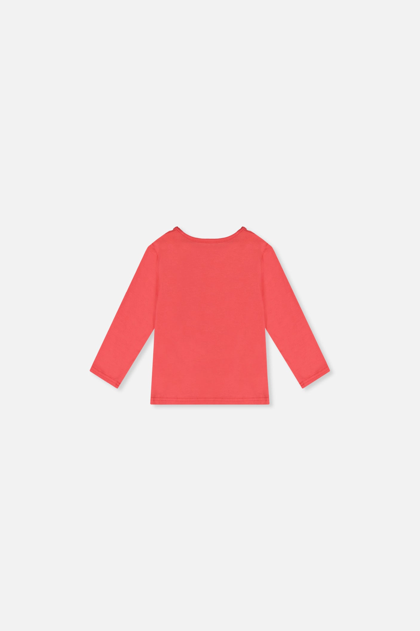 Deux par Girls Cat & Floral Graphic Organic Cotton Long Sleeve T-Shirt