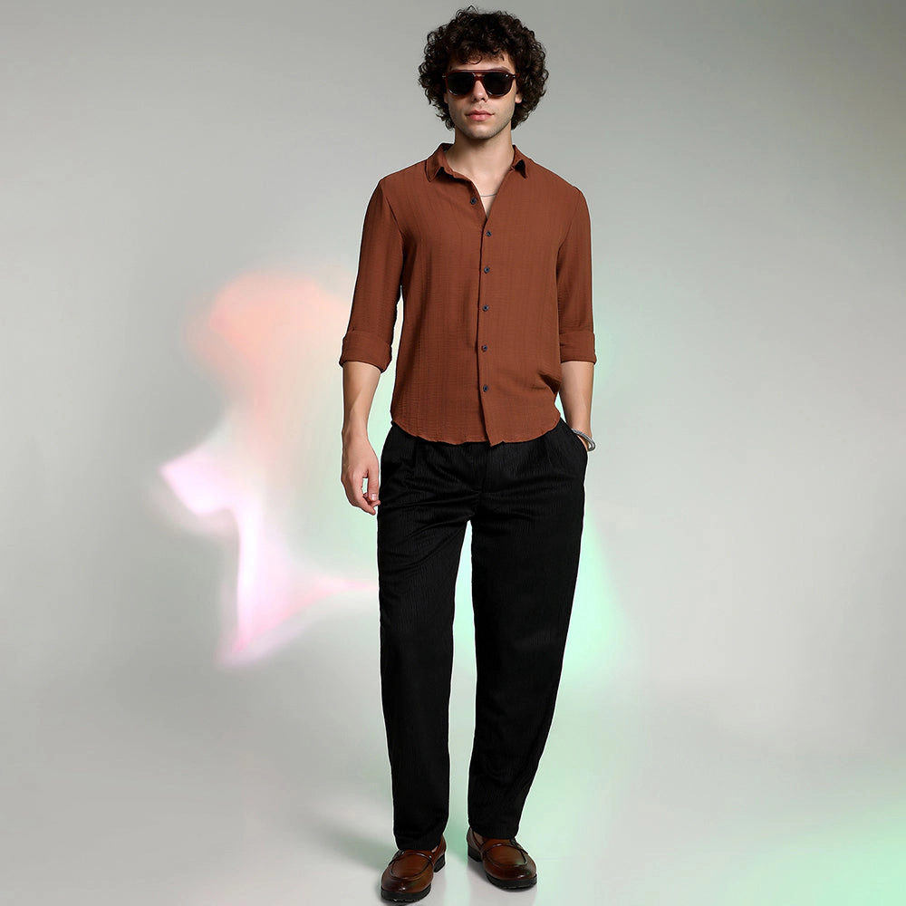 Woven-Lined Shirt