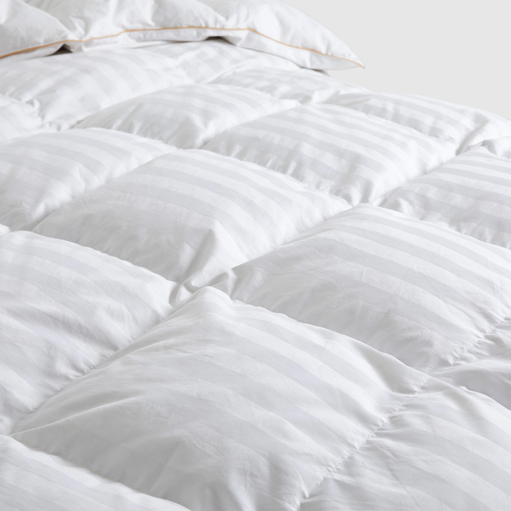 Unikome All Season Goose Down Feather Comforter – 500TC 100% Cotton Shell