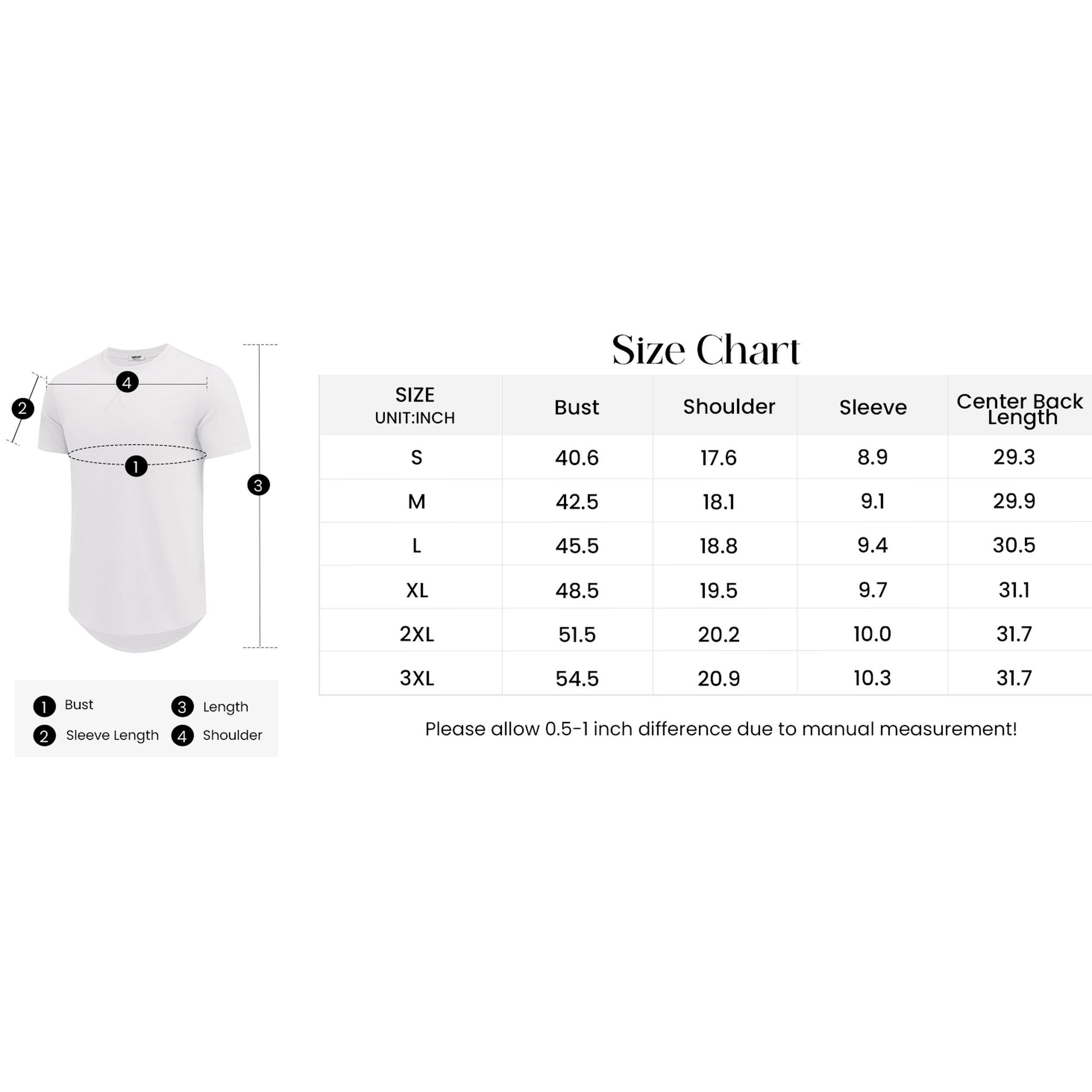 COOFANDY Men's Athletic Fit Crew Neck Short Sleeve Gym Training T-Shirt