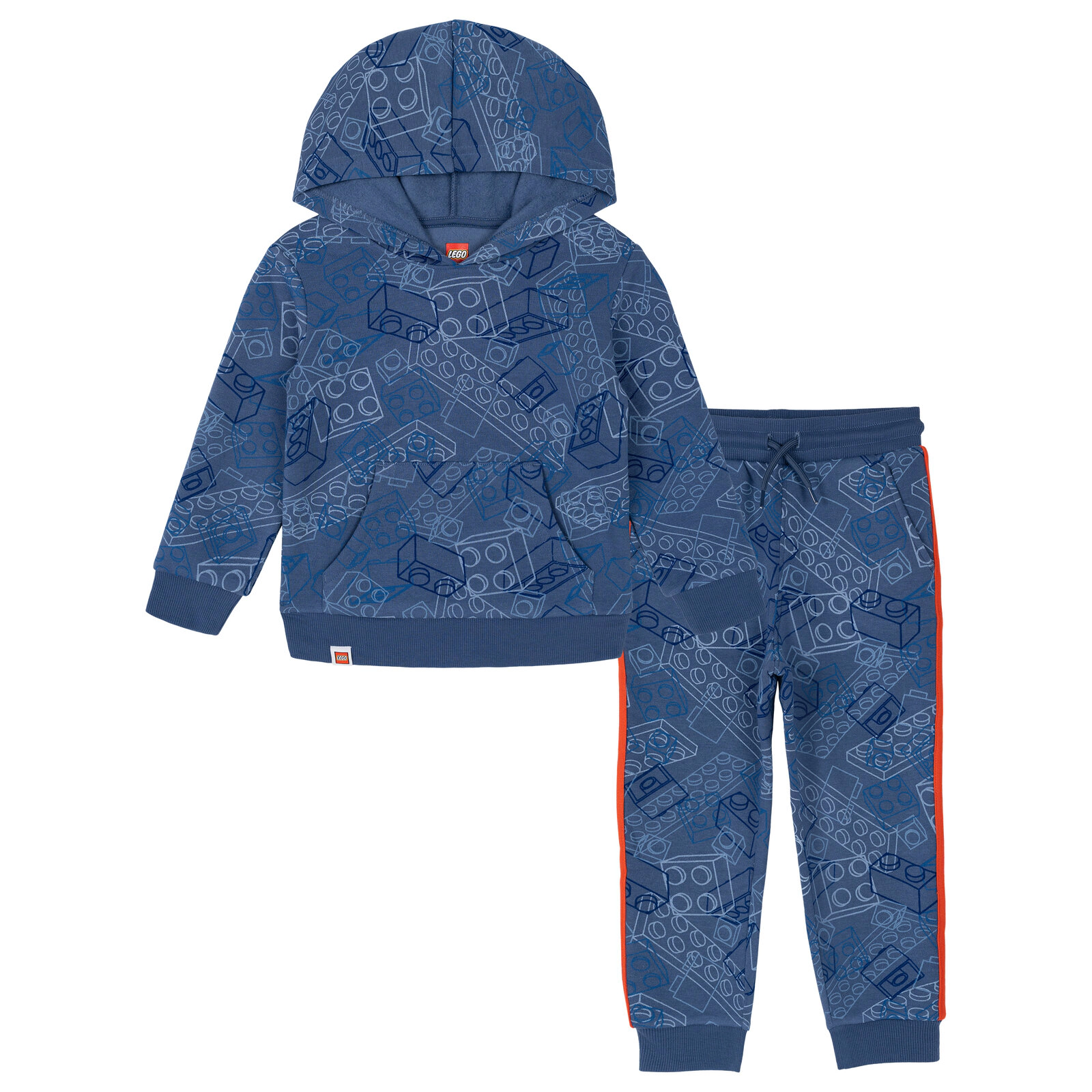 LEGO Boys' Fleece 2-Piece Hoodie and Pants Set
