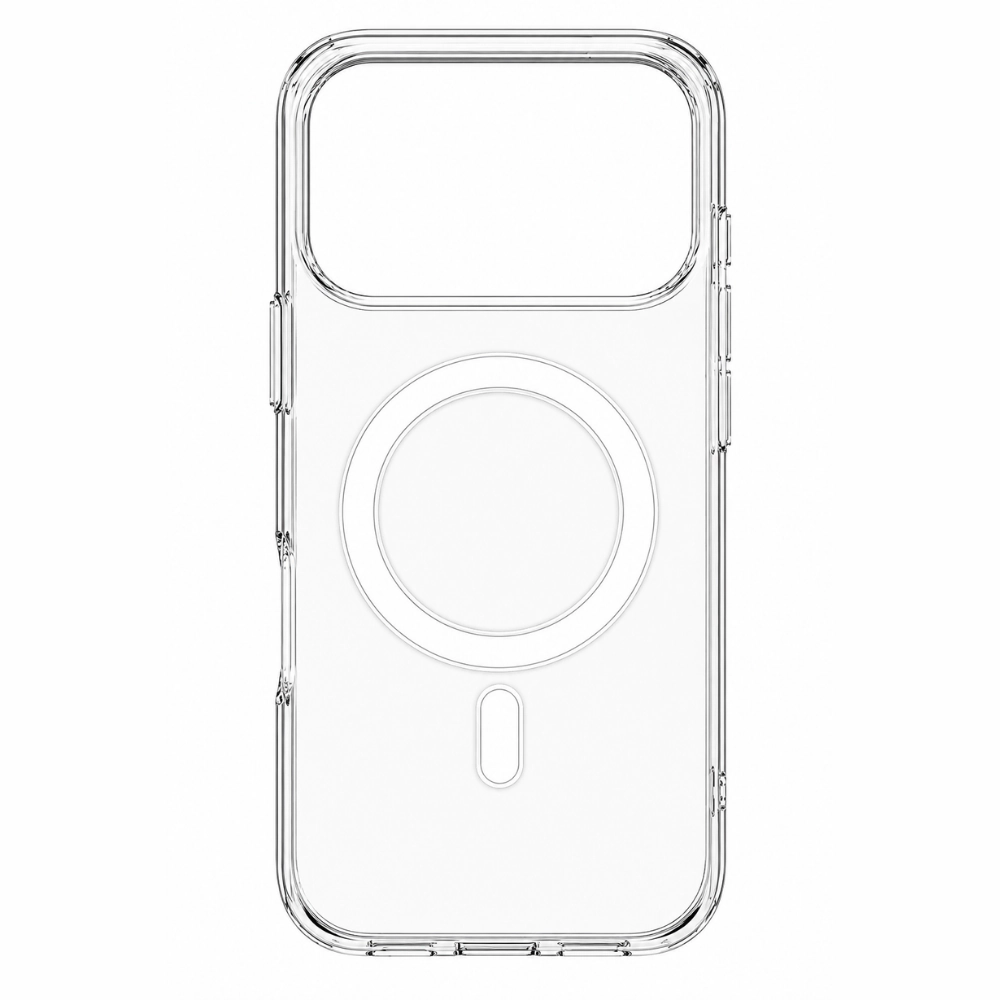 Qixxronics for iPhone Pro Max Magnetic Case Shockproof Cover Compatible with Wireless Charging for iPhone Pro Max