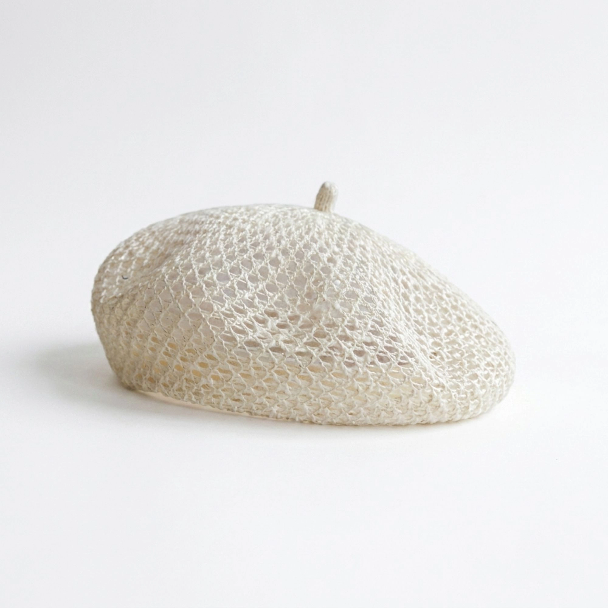 Anna-Kaci Women's Open Knit Beret Hat with Soft Slouchy Shape