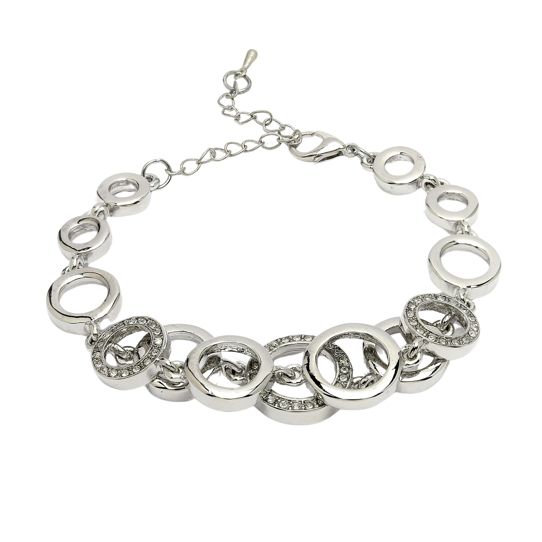AGP PARIS Womens Diva Collection Elegant Chain Bracelet