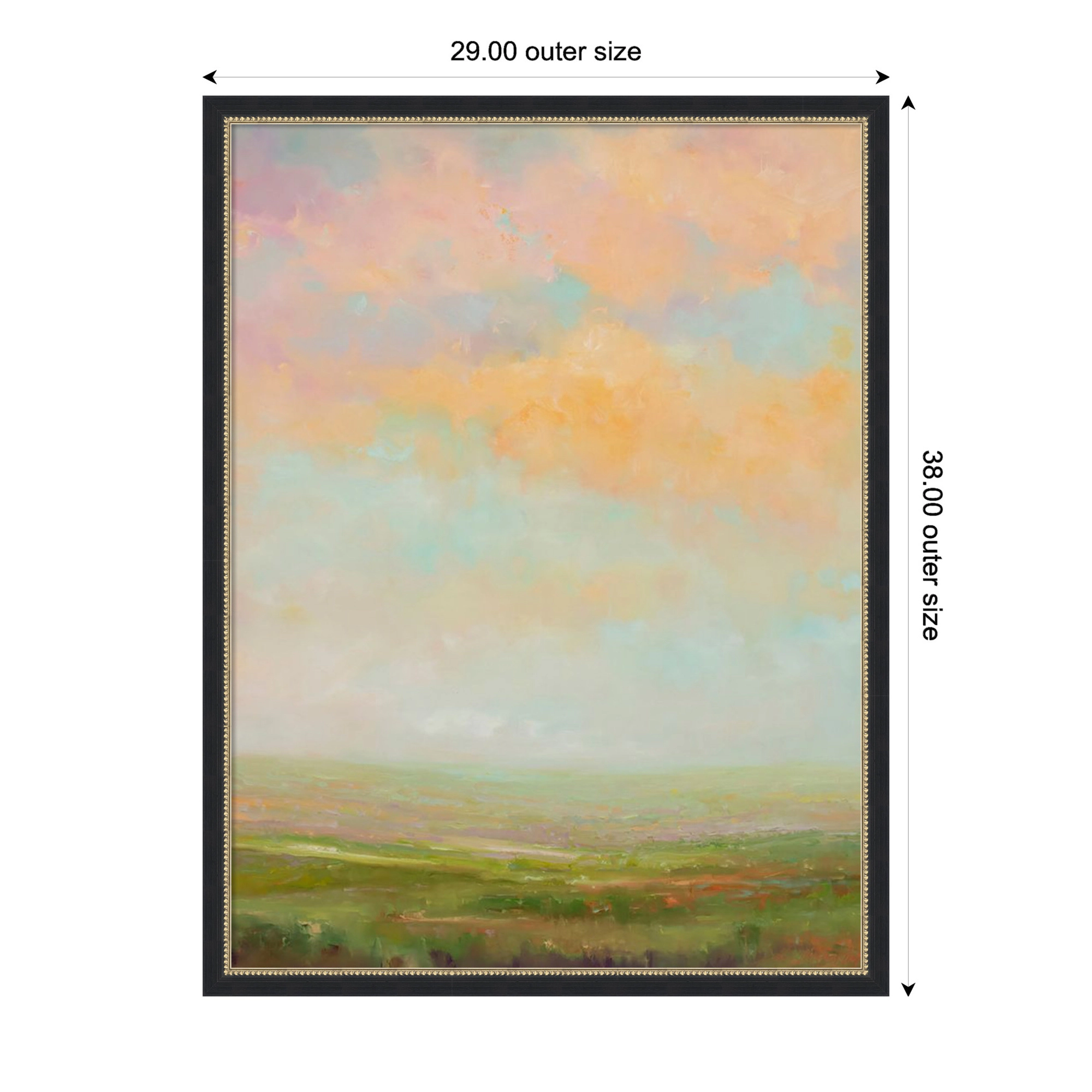 Amanti Art Drifting Clouds by William McCarthy Framed Canvas Wall Print