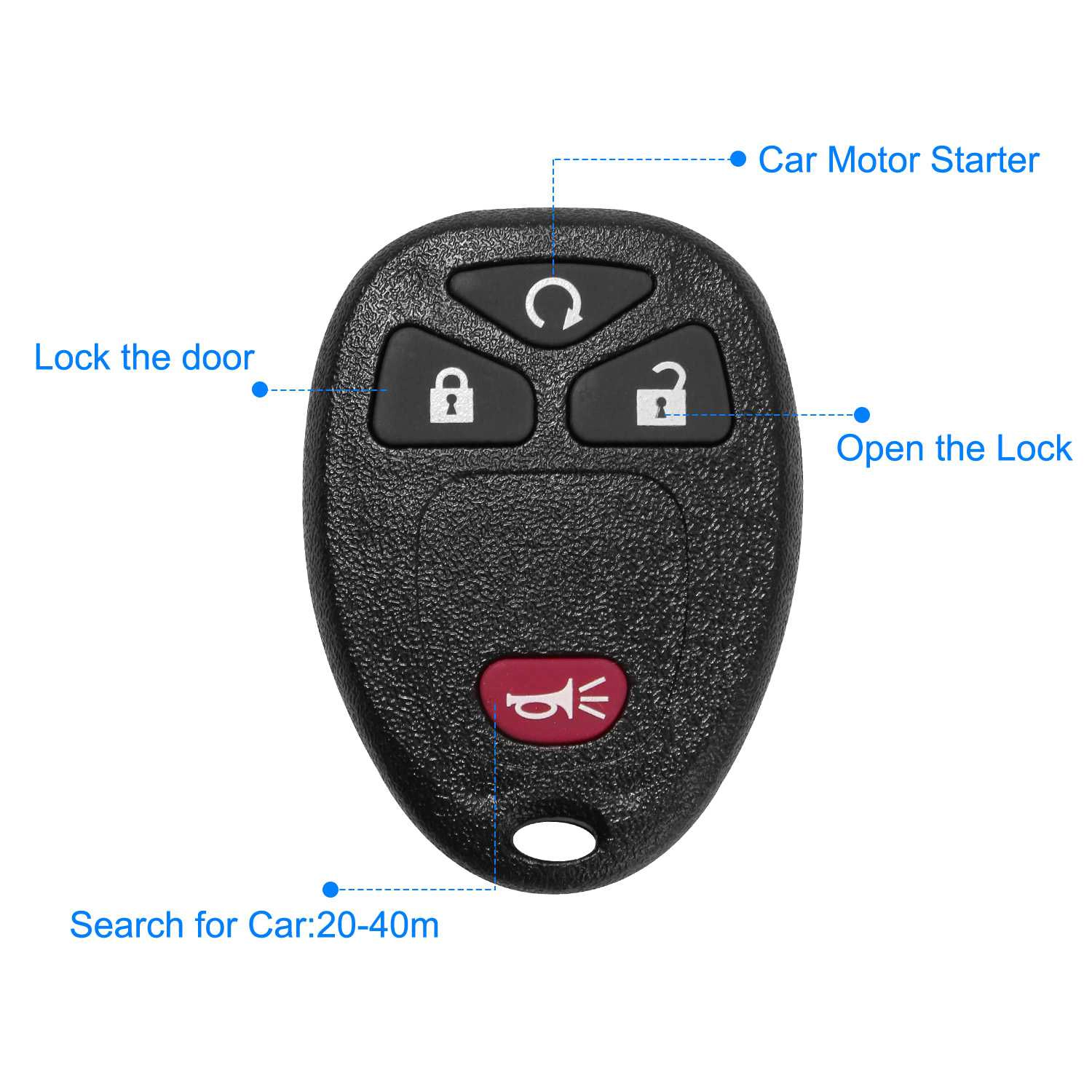GBruno 2-Pack Keyless Entry Remote Key Fob Case
