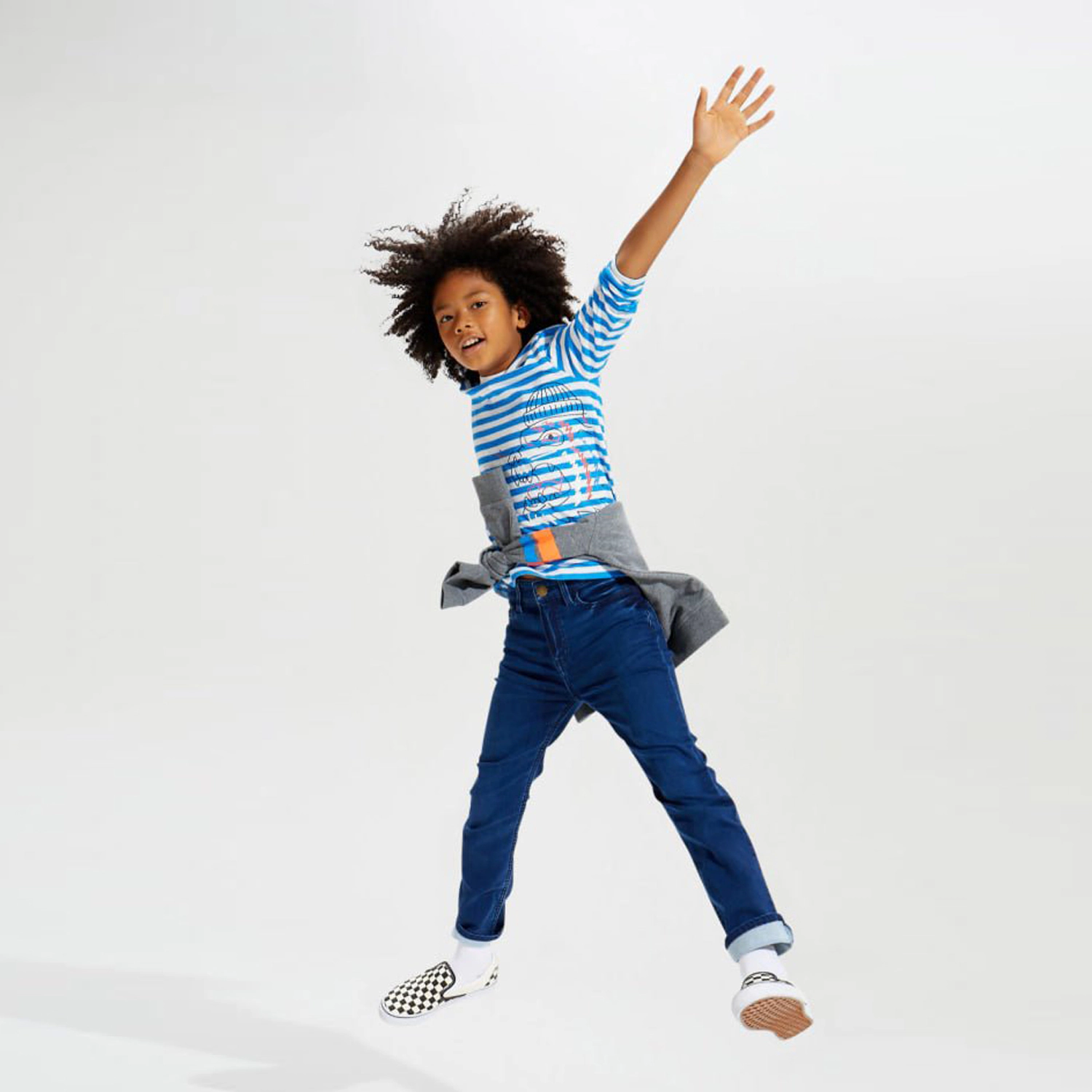 Rockets of Awesome Stripe Tiger Tee for Boys