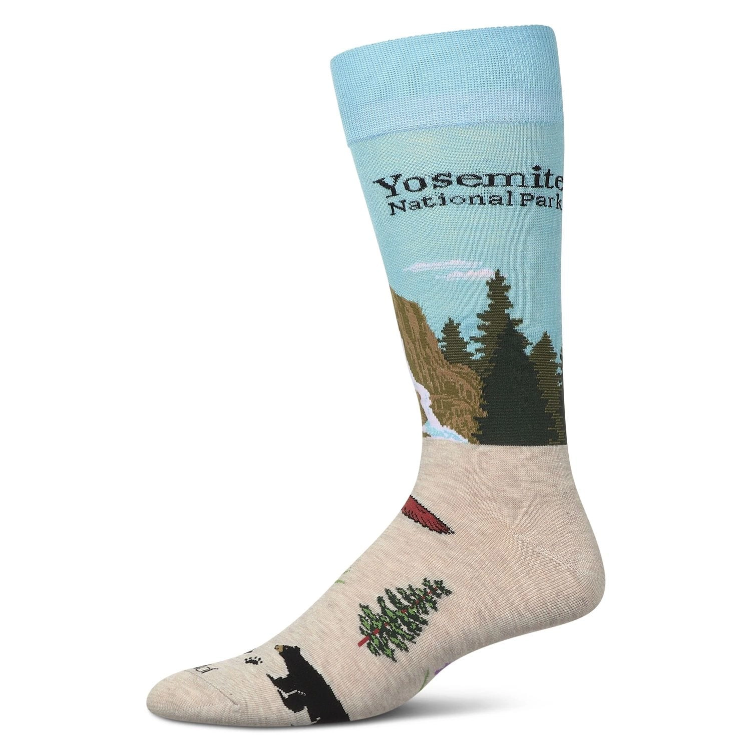 MeMoi Men's Yosemite Rayon From Bamboo Crew Socks