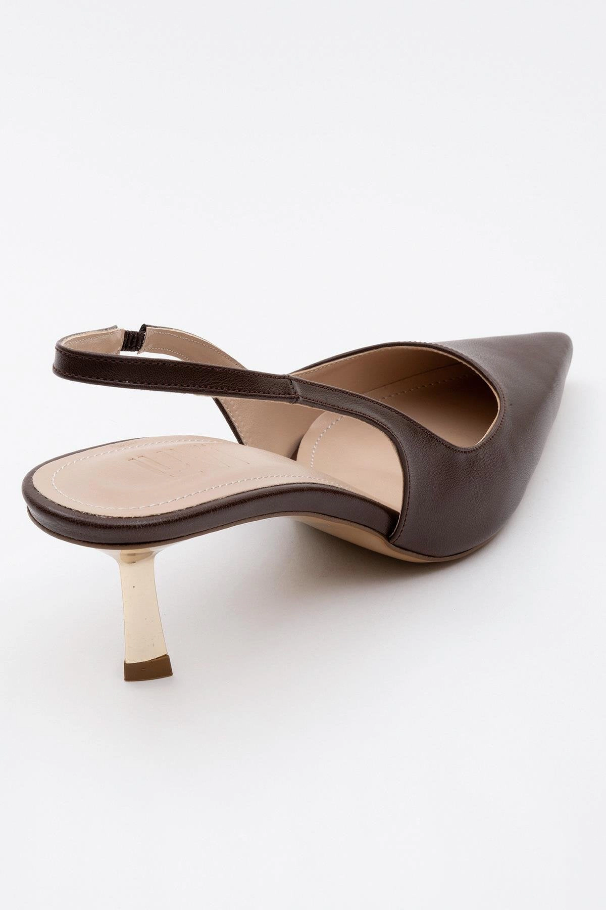 Prologue Shoes Womens Marten Slingback Pointed Toe Pump