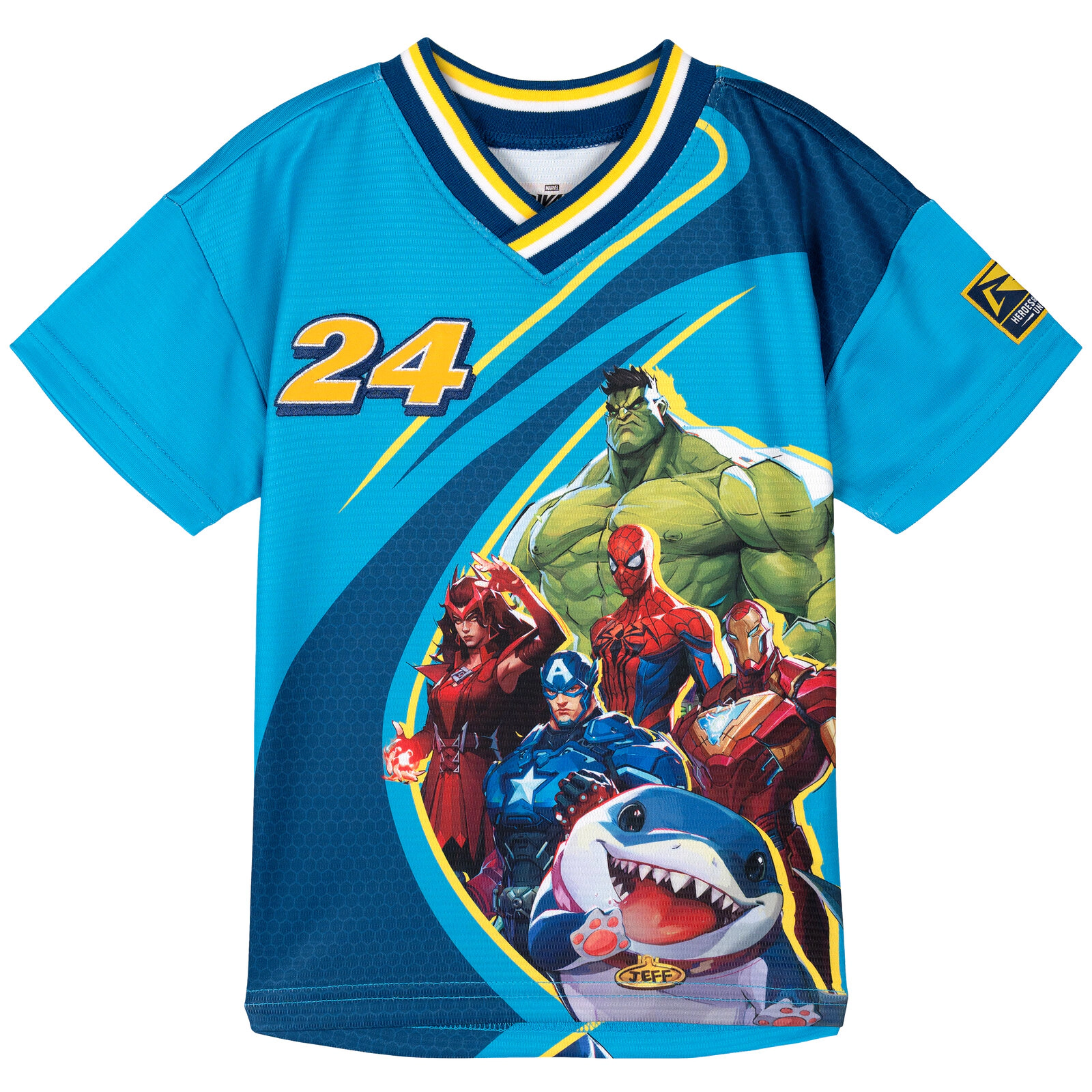 Marvel Matching Family Athletic Mesh Jersey