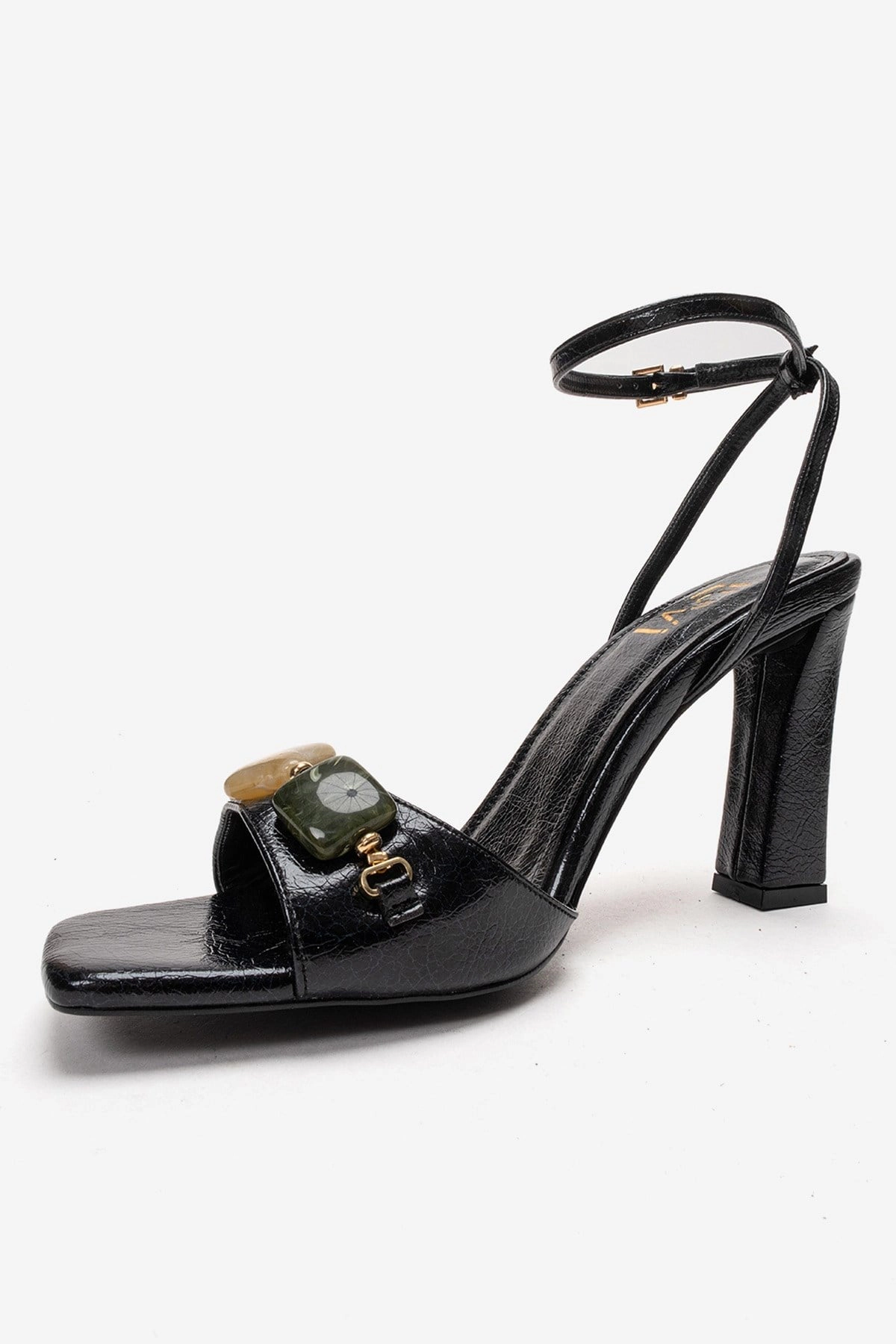 Prologue Shoes Womens Franca Block Heel Sandal