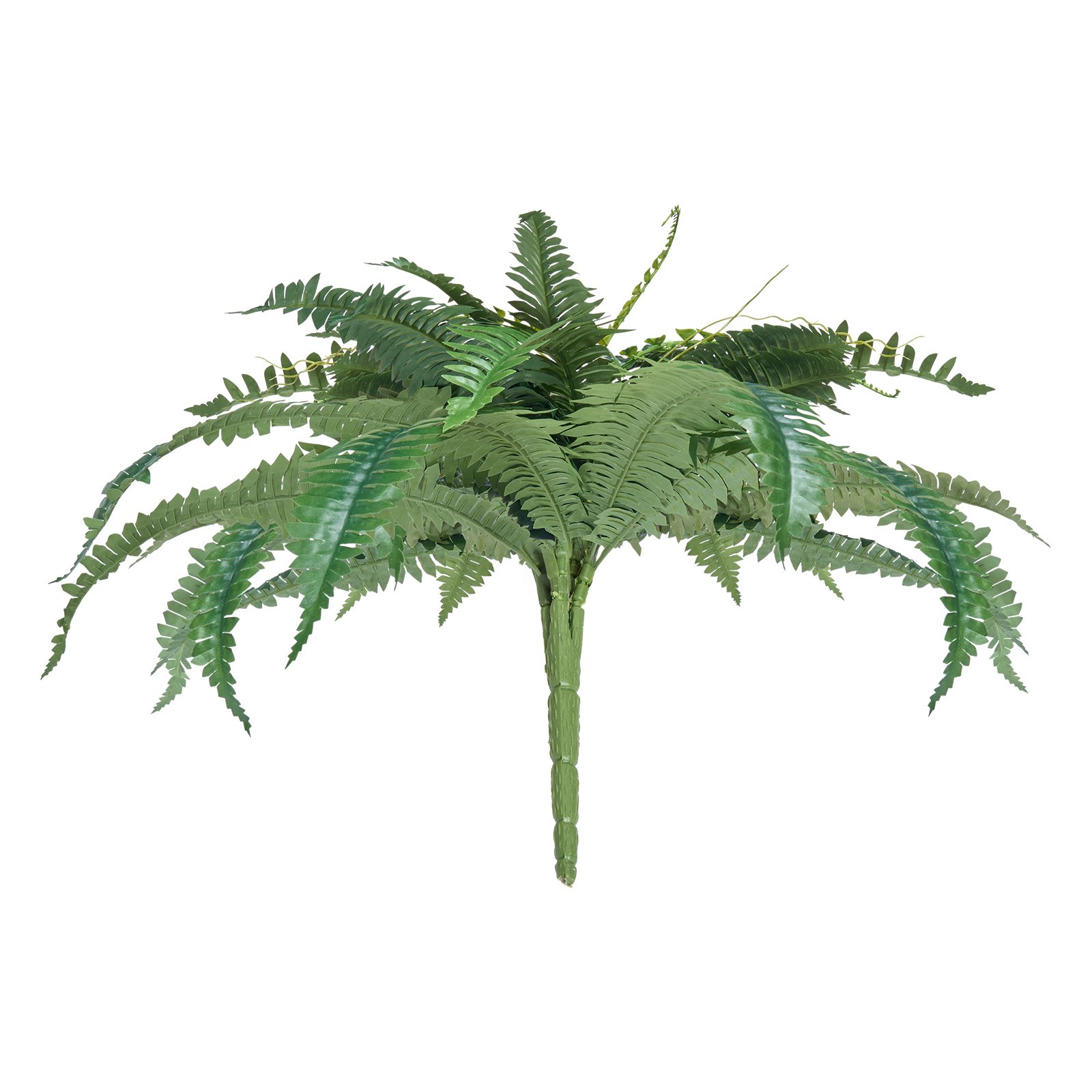 HONGGE Artificial Ferns Large Boston Fake Plant Decor with Faux Fern for Home and Office