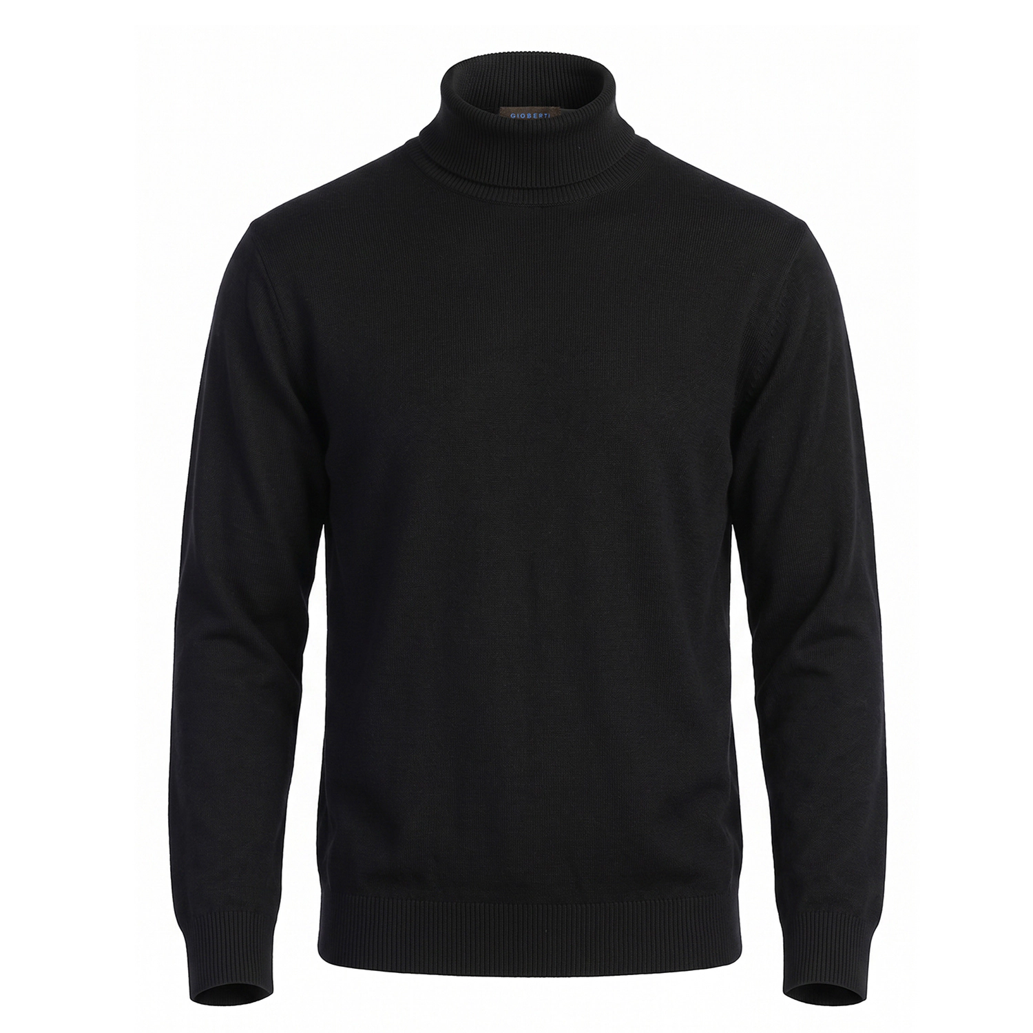 Gioberti Men's Jacquard Turtleneck Pullover Sweater