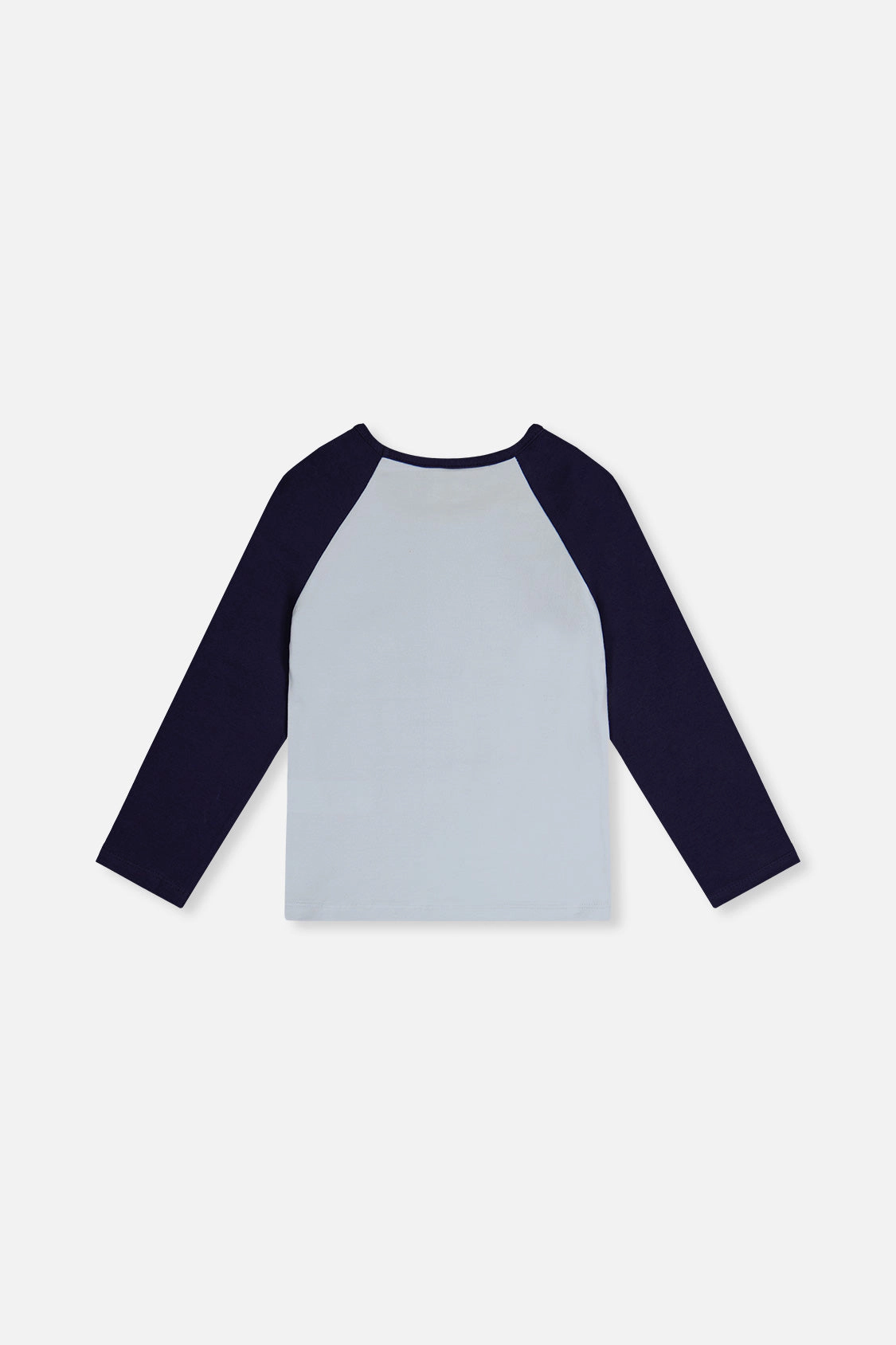 Deux par Girls Raglan Organic Cotton Unicorn and Butterfly Graphic T-Shirt