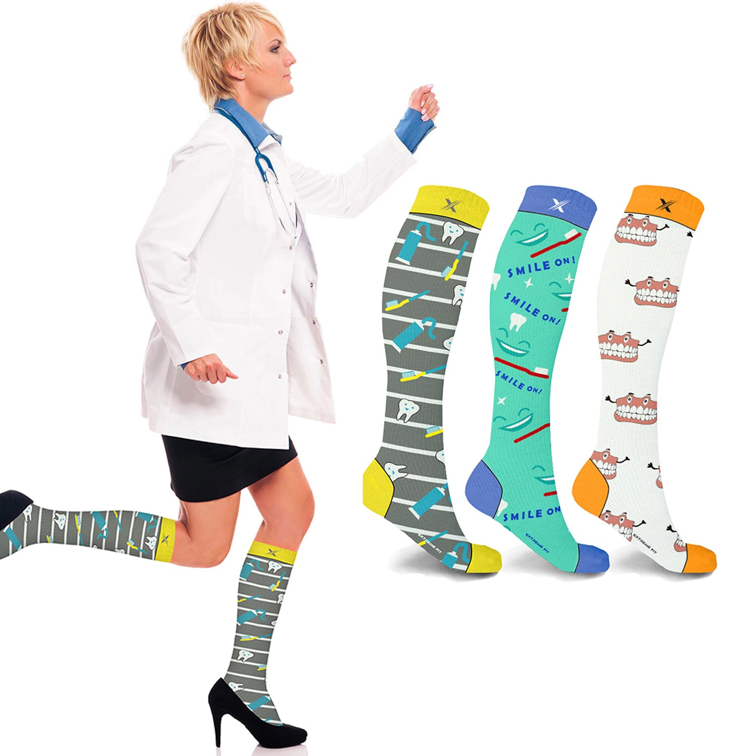Extreme Fit Compression Socks Knee High - Made For