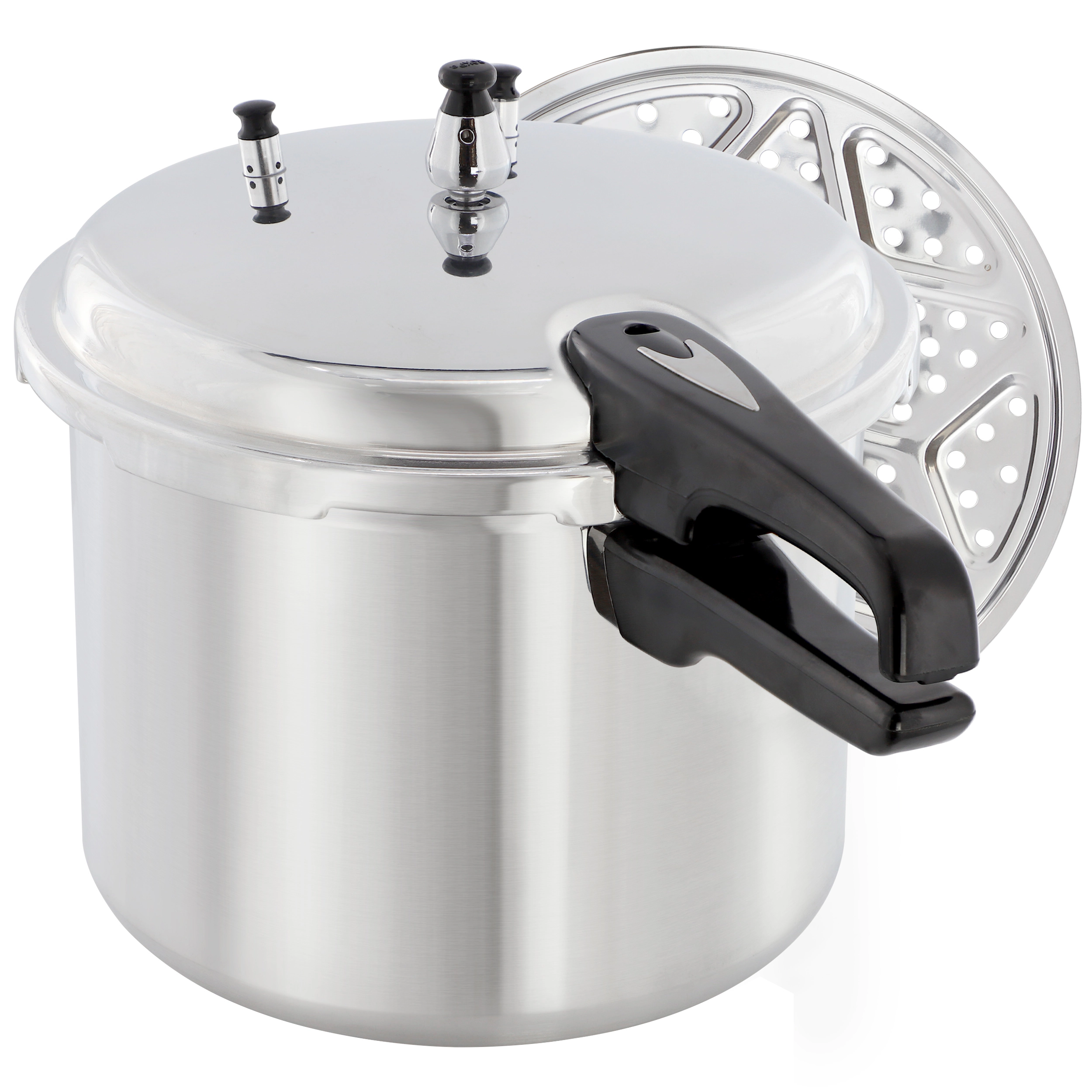 MegaChef 11.5 Quart Induction and Stovetop Pressure Cooker with Steamer