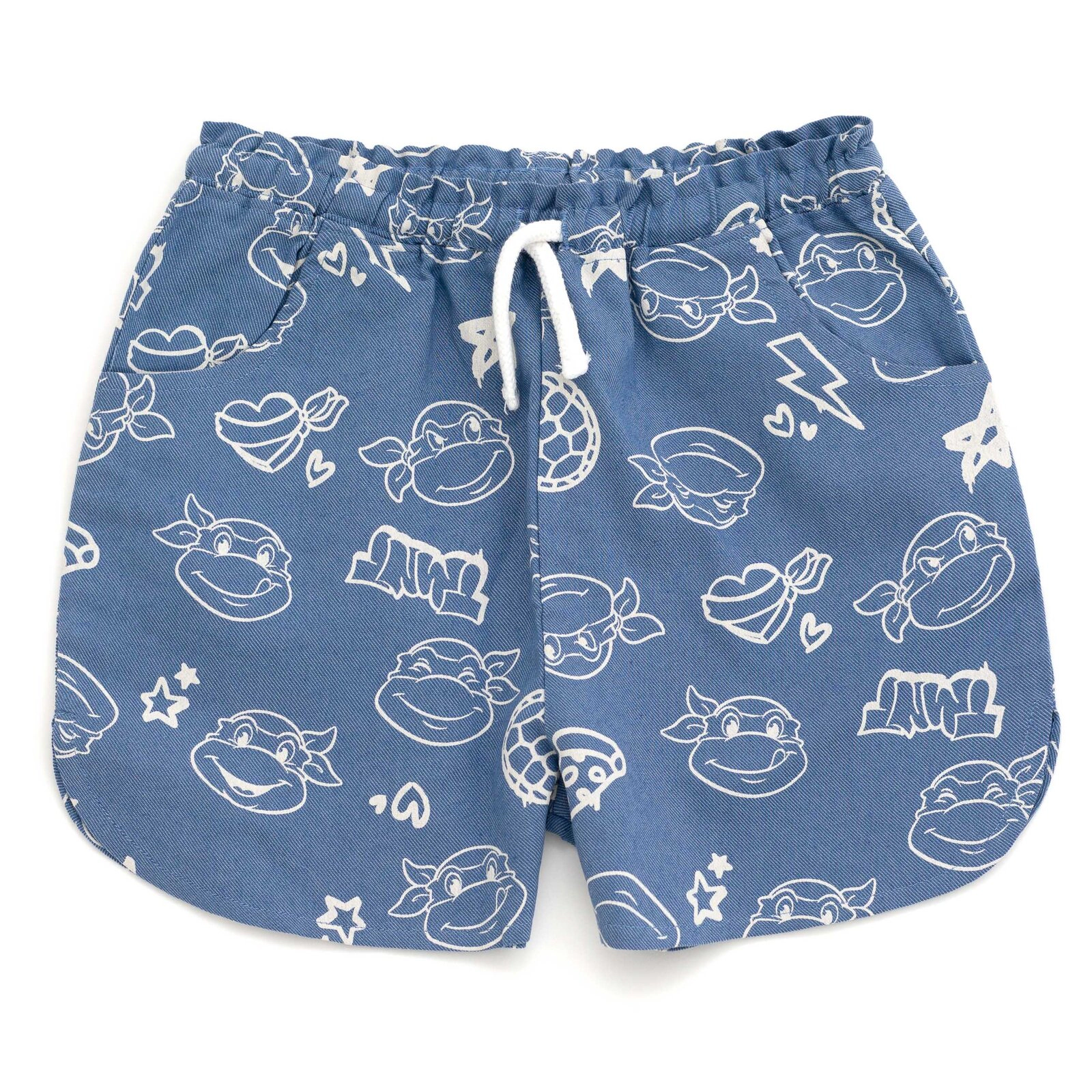 Teenage Mutant Ninja Turtles Girls' 2-Piece T-Shirt and Shorts Set