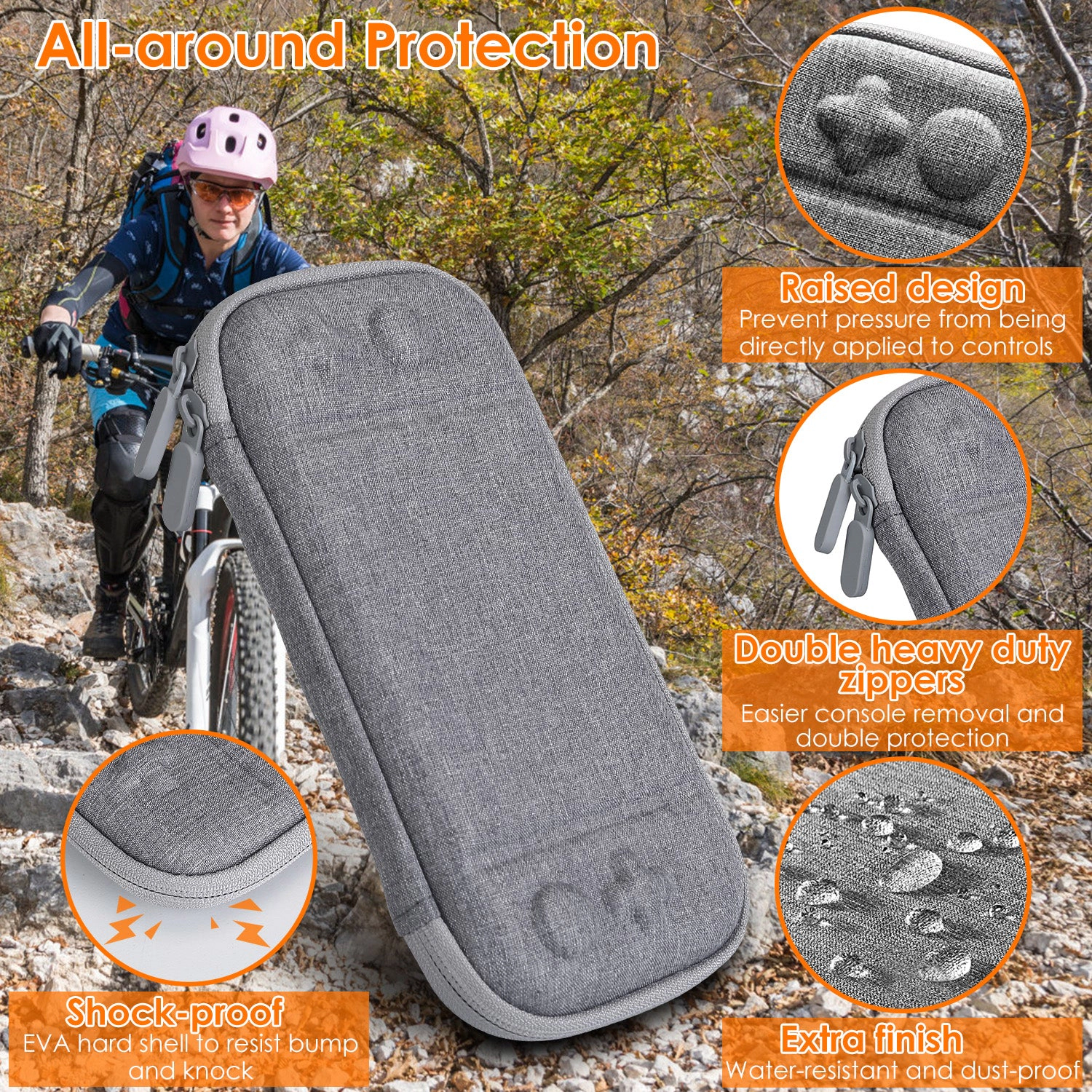 GBruno EVA Hard Shell Nintendo Switch Carrying Case