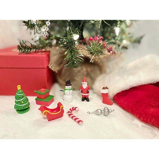 Safari Ltd. - Christmas Designer TOOB - contains 7 Mini Figurines