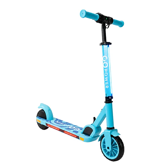 GoPowerBike GoZip Foldable Kids Electric Scooter