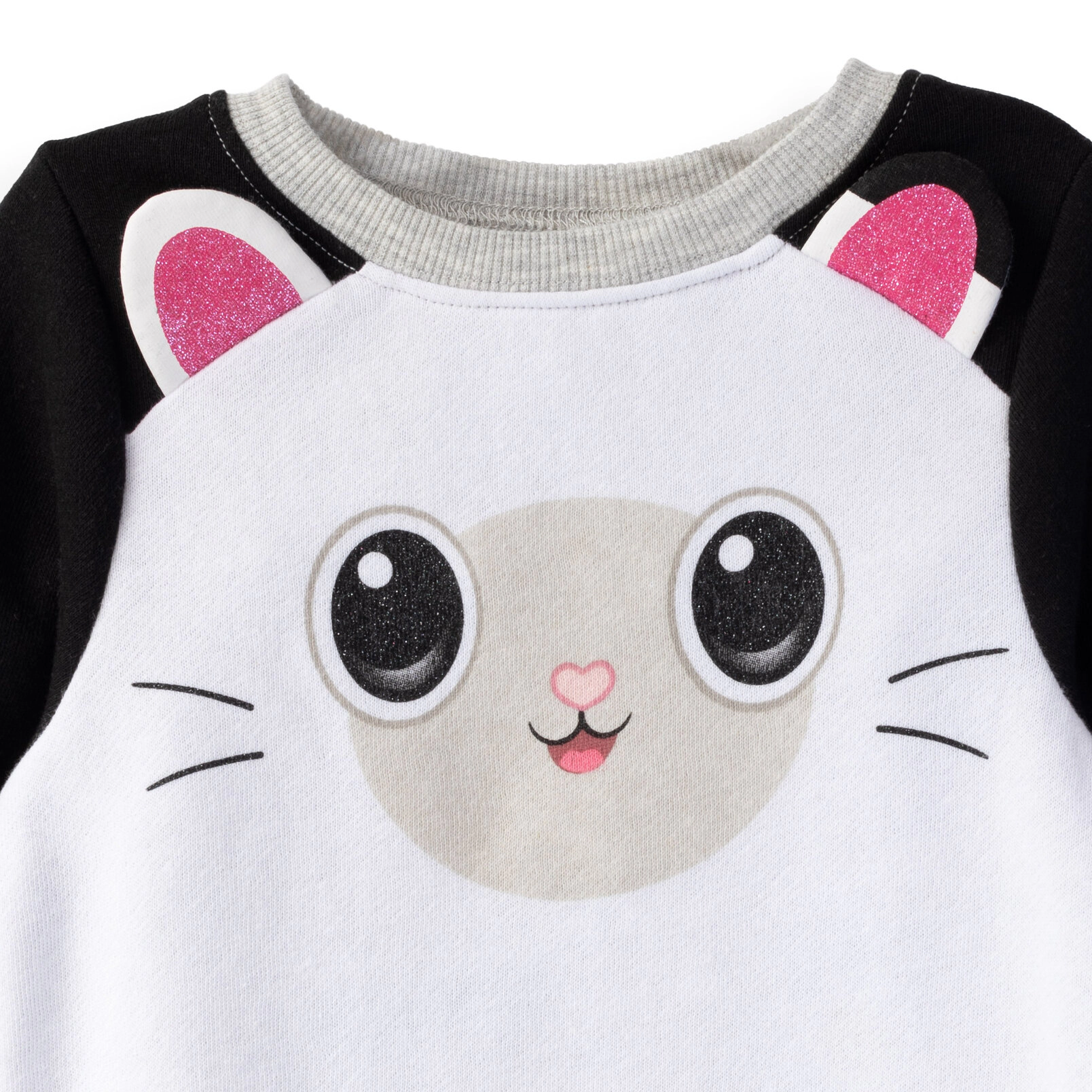 Dreamworks Gabby's Dollhouse Girls' Fleece Sweatshirt and Leggings Set