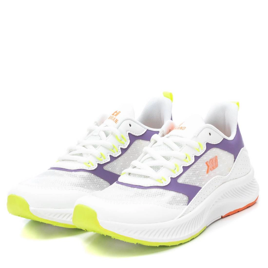 XTI Women's Lace-Up Sneakers Flat Rubber Sole