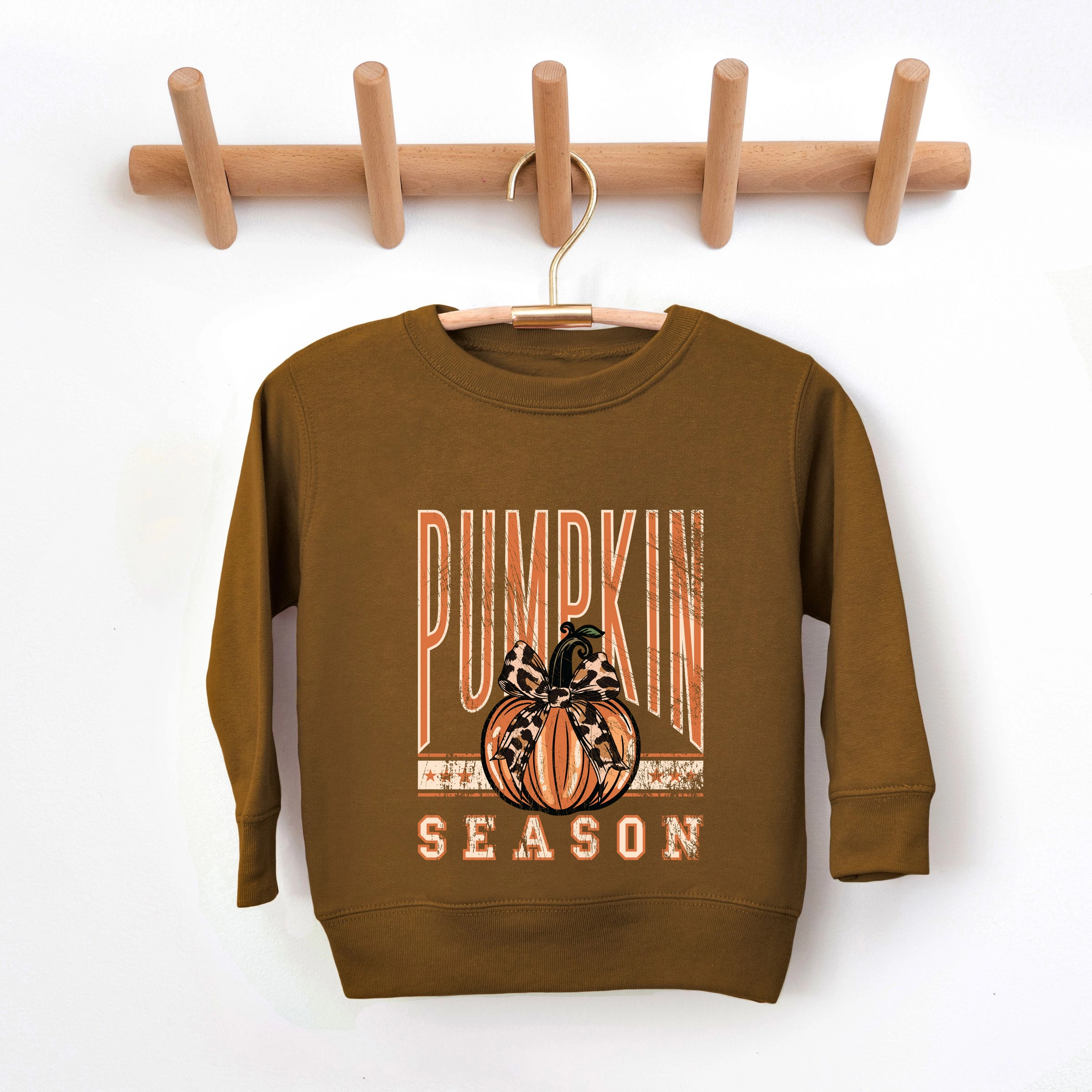 The Juniper Shop - Toddler Graphic Sweatshirt Pumpkin Season Stars