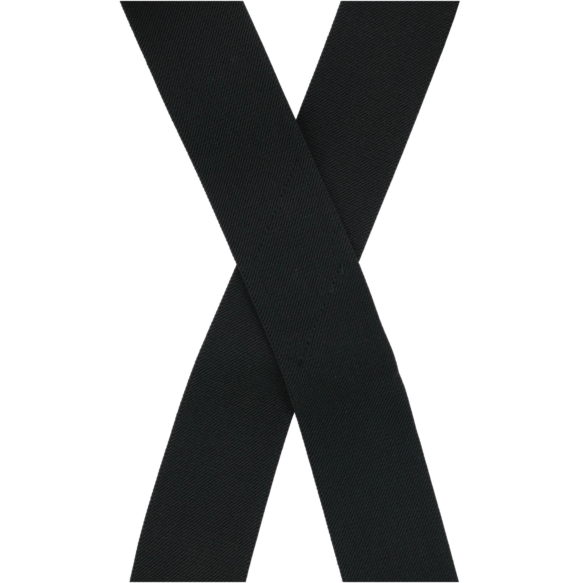 CTM Men's Elastic X-Back Suspenders with Plastic Hook Ends