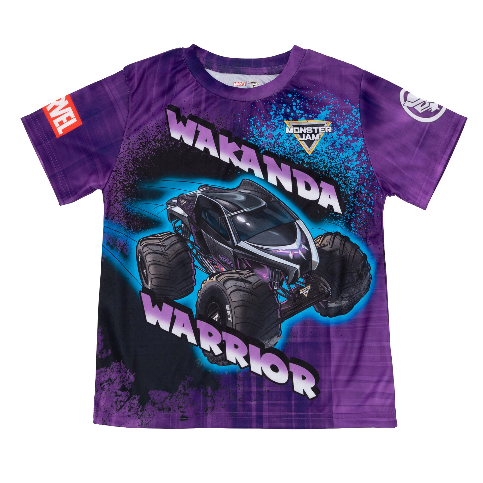 Monster Jam Matching Family Athletic Short Sleeve T-Shirt