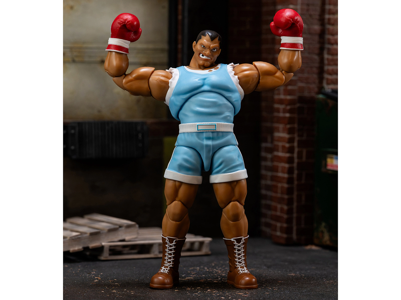 Jada Balrog 6.5" Moveable Figure with Accessories and Alternate Head and Hands "Ultra Street Fighter II: The