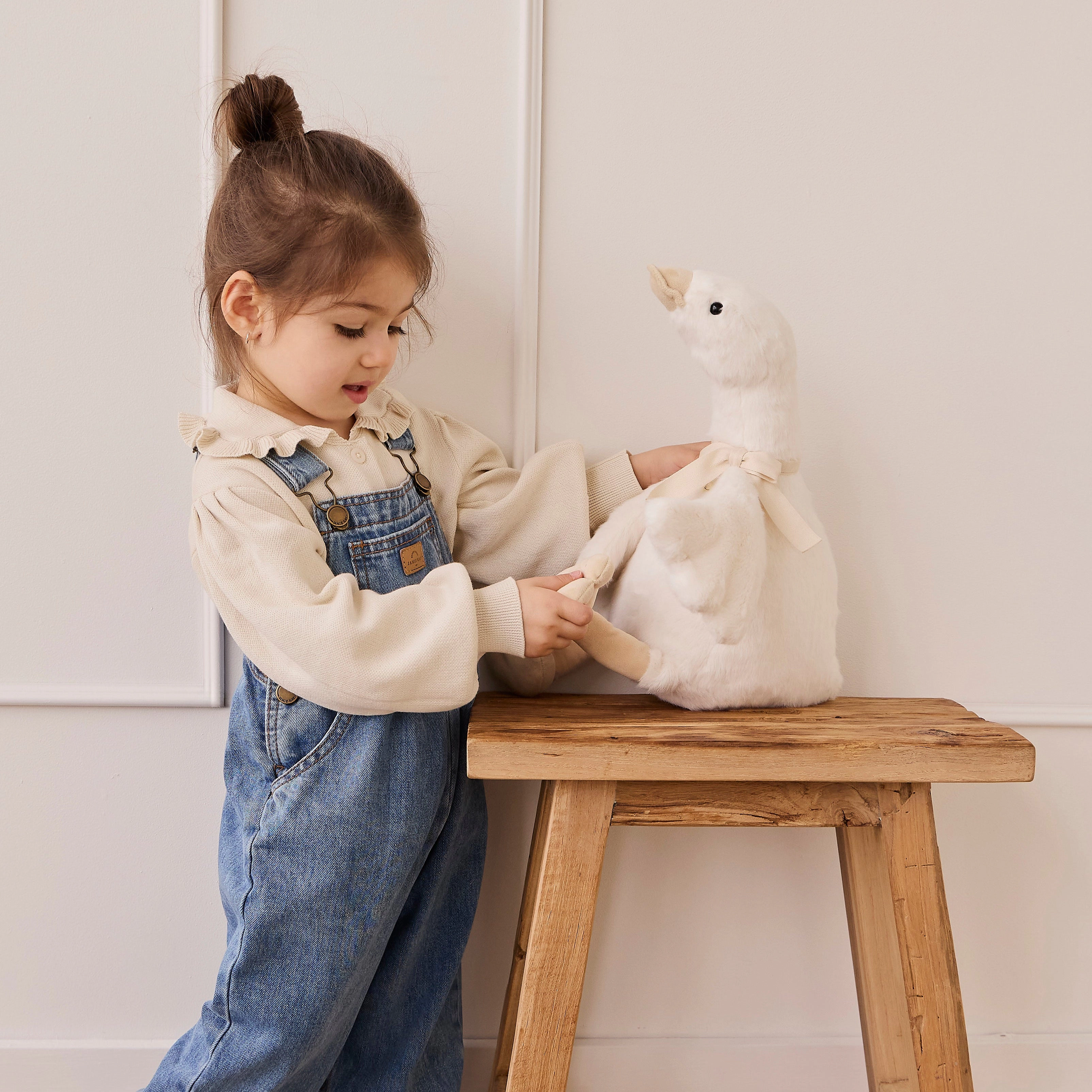 Snuggle Bunnies Rose the Mommy Duck 18"