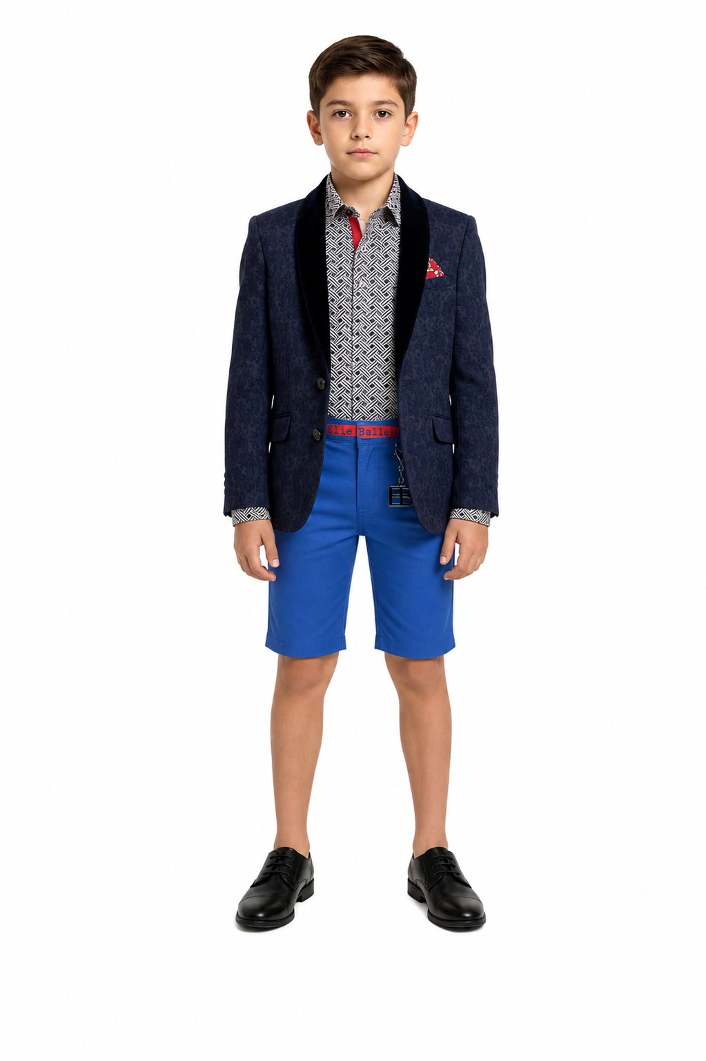 Elie Balleh Boys Slim Fit Sports Coat
