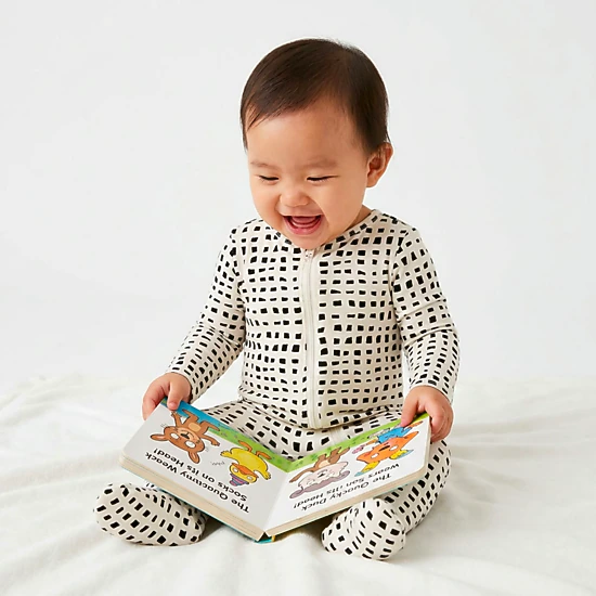 Rockets of Awesome Wavy Gingham One-Piece For Baby