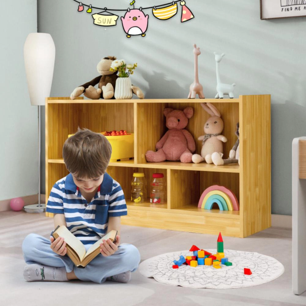 Hivvago Wooden Kids Storage Organizer
