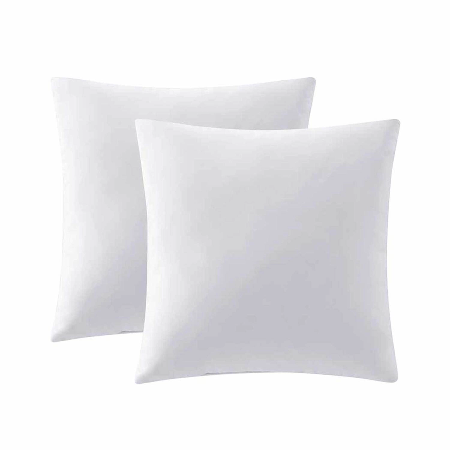 Unikome Goose Feathers Down Pillows Set of 2, Decorative Bed and Sofa Pillows for Home Decor