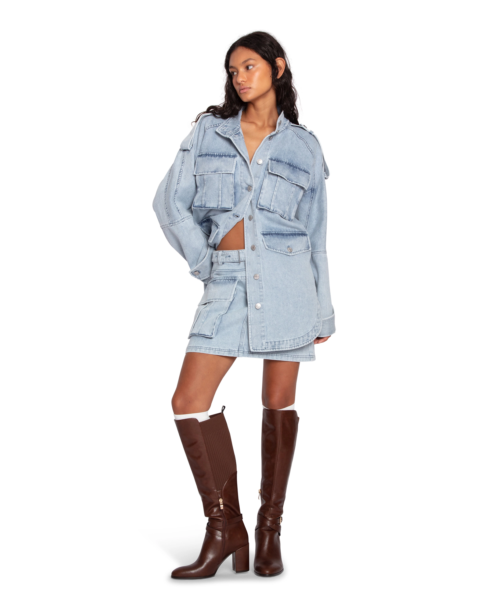 Belle & Bloom Womens Distant Love Overshirt